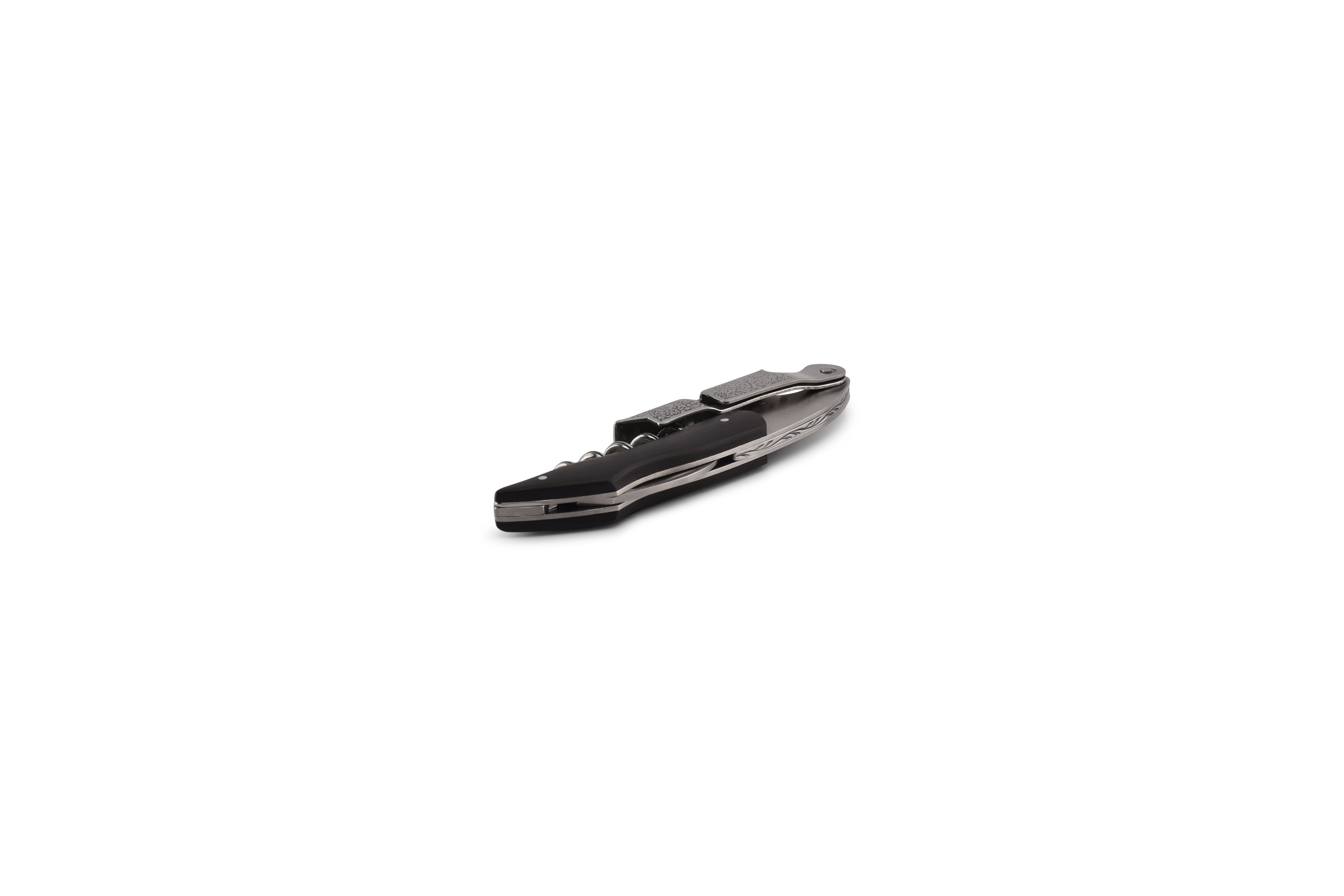 Kurkentrekker 12cm zwart Bar