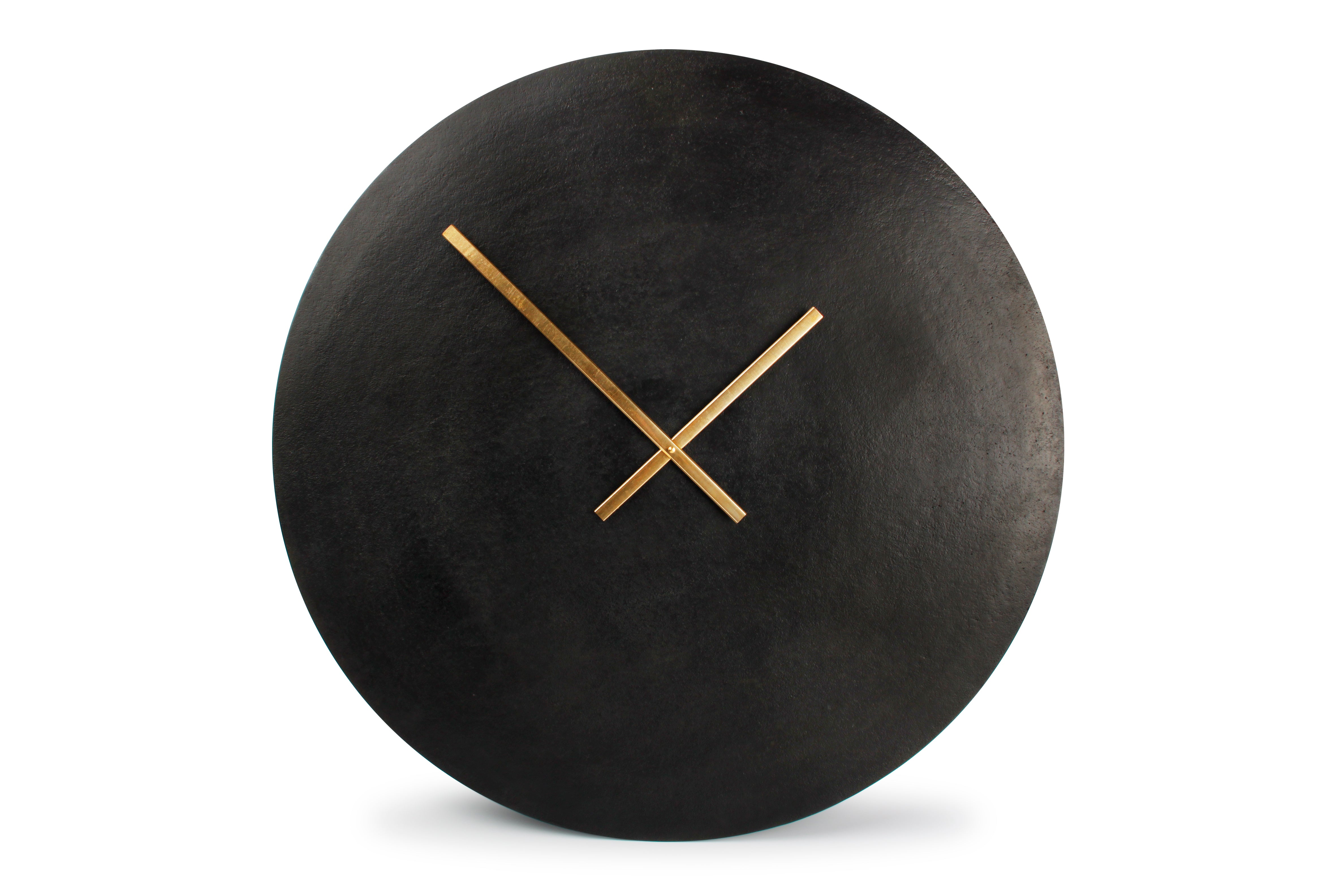 Wandklok 75cm zwart Zone