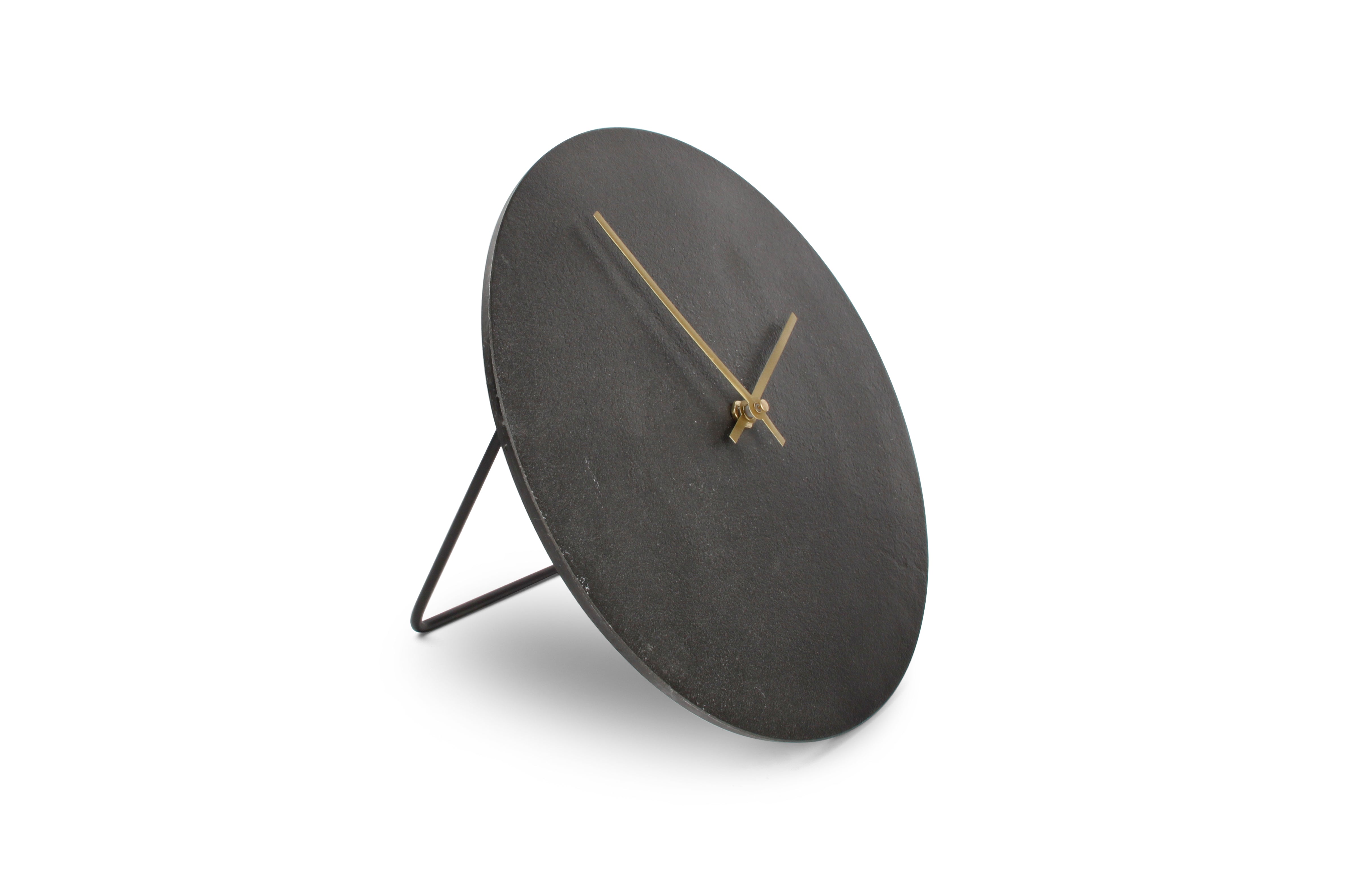 Tafelklok 26cm zwart Zone
