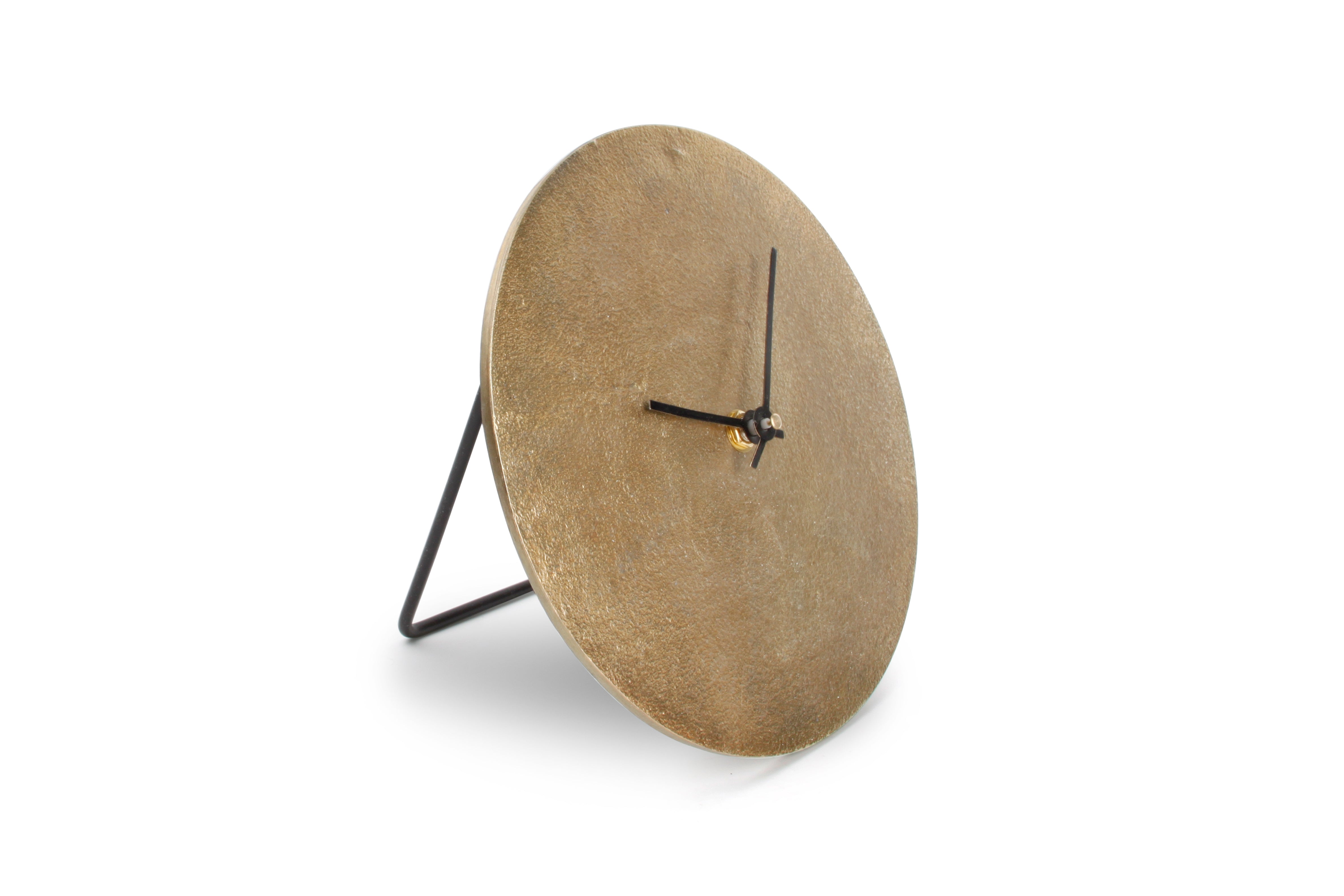 Tafelklok 26cm goud Zone