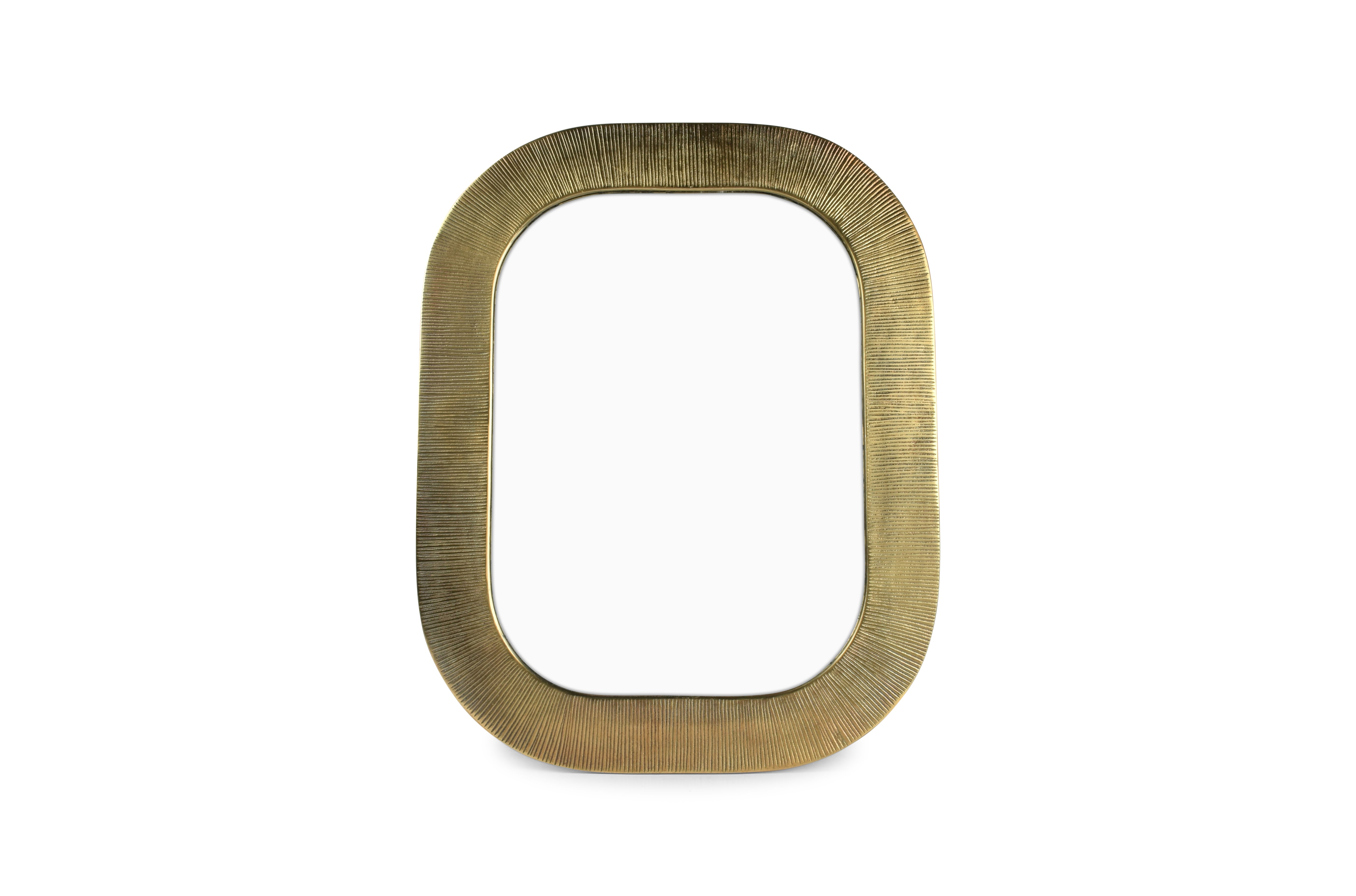 Spiegel 53,5xH68cm goud Duro