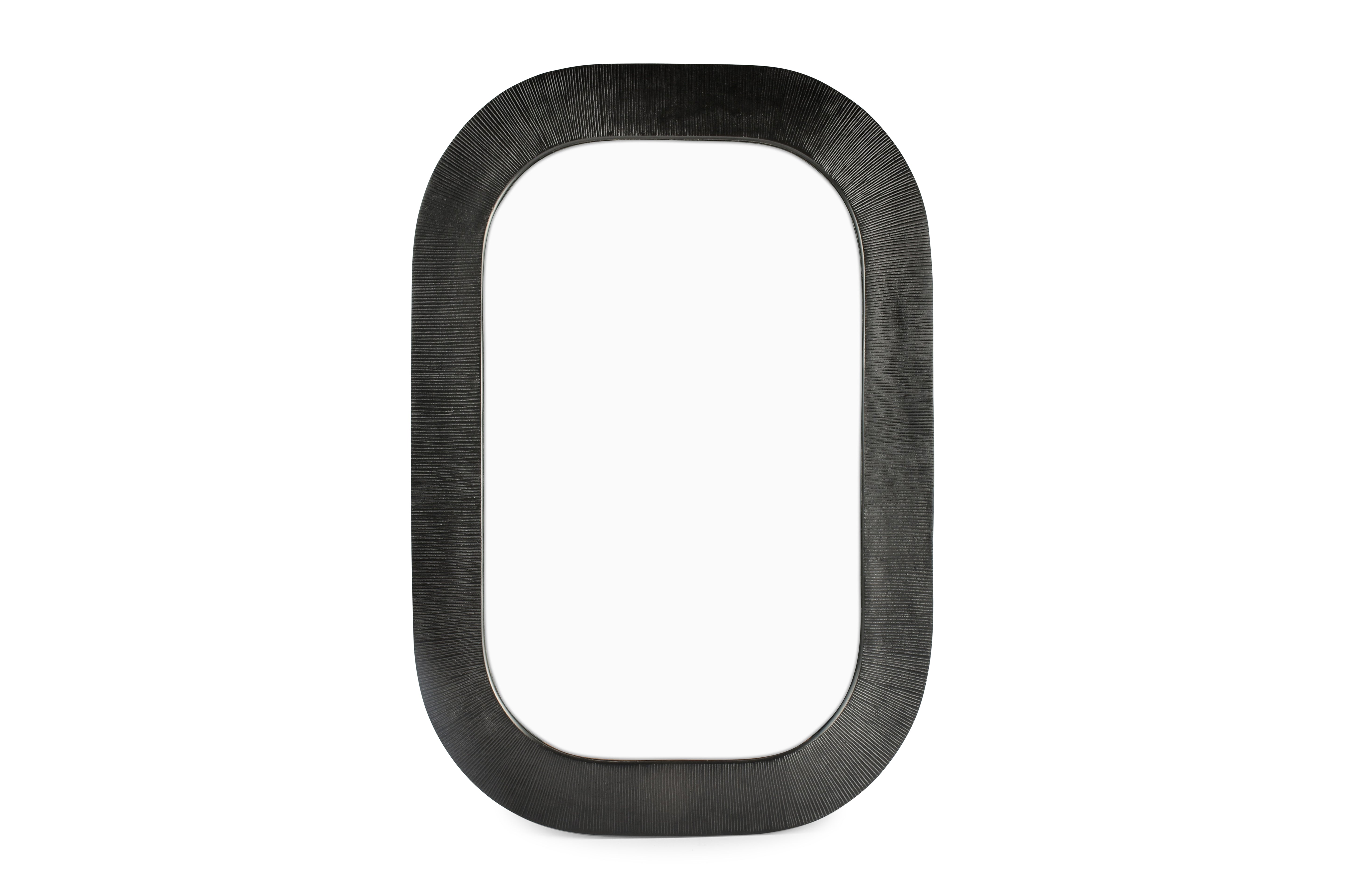 Spiegel 66xH117cm zwart Duro