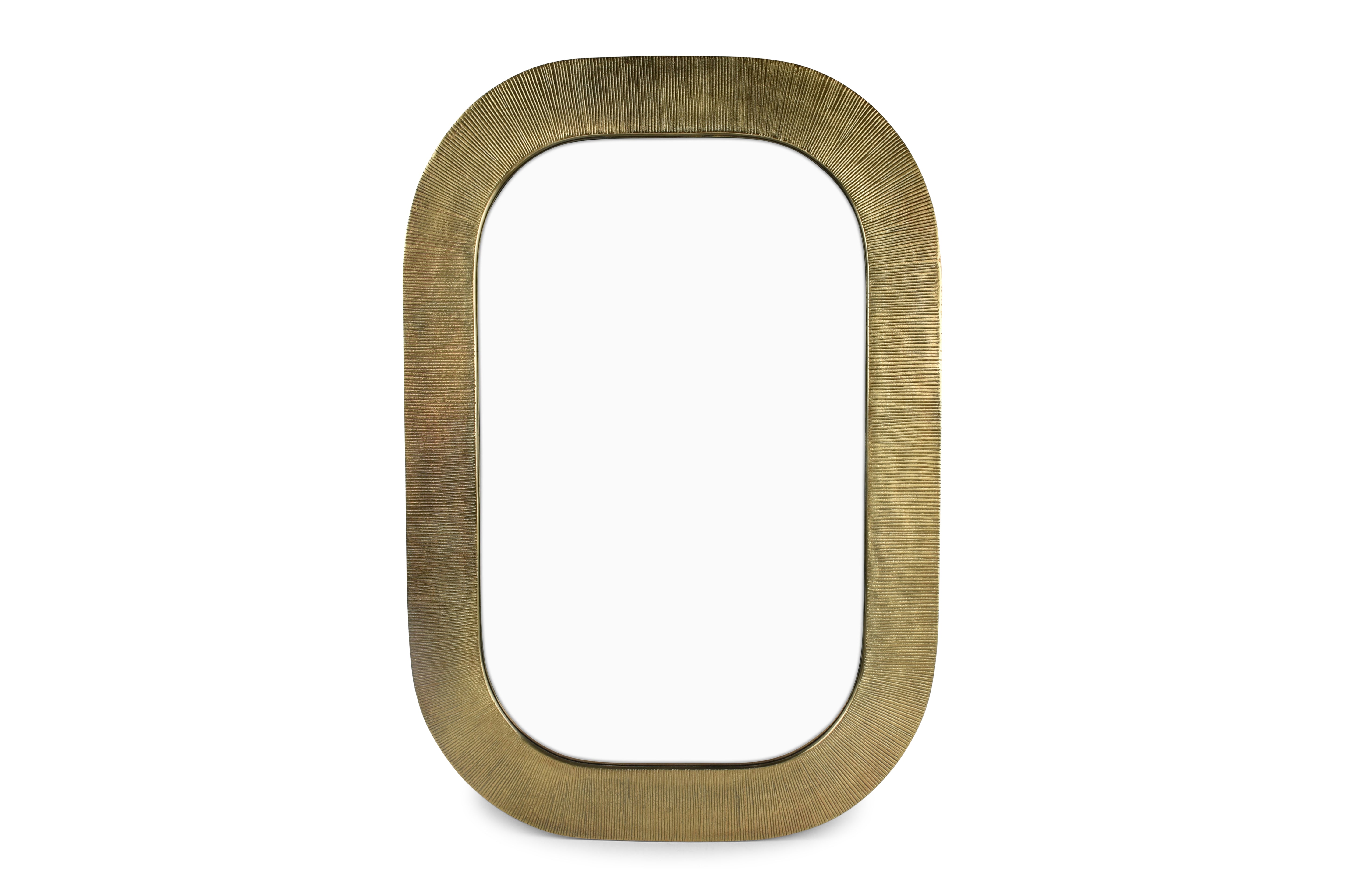 Spiegel 66xH117cm goud Duro