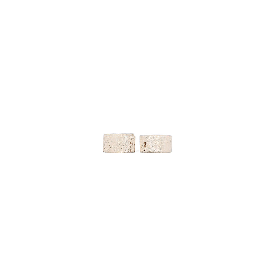 Servetring 5cm travertin Opus - set/4