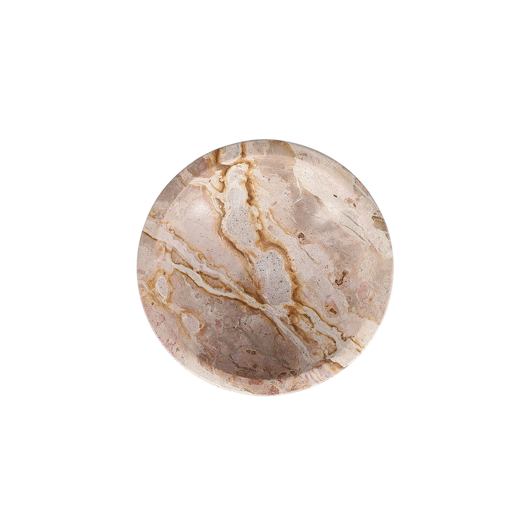 Sierschaal 20xH12cm marmer beige Opus