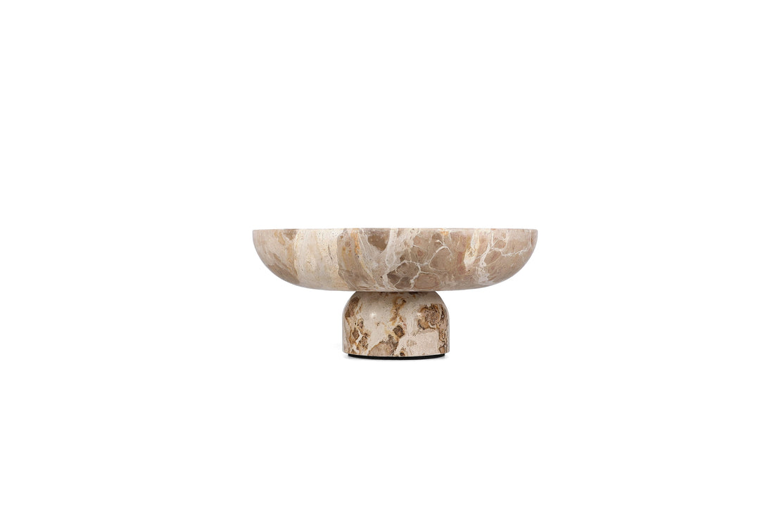 Salt &amp; Pepper - Sierschaal 25,5xH5cm marmer beige Opus