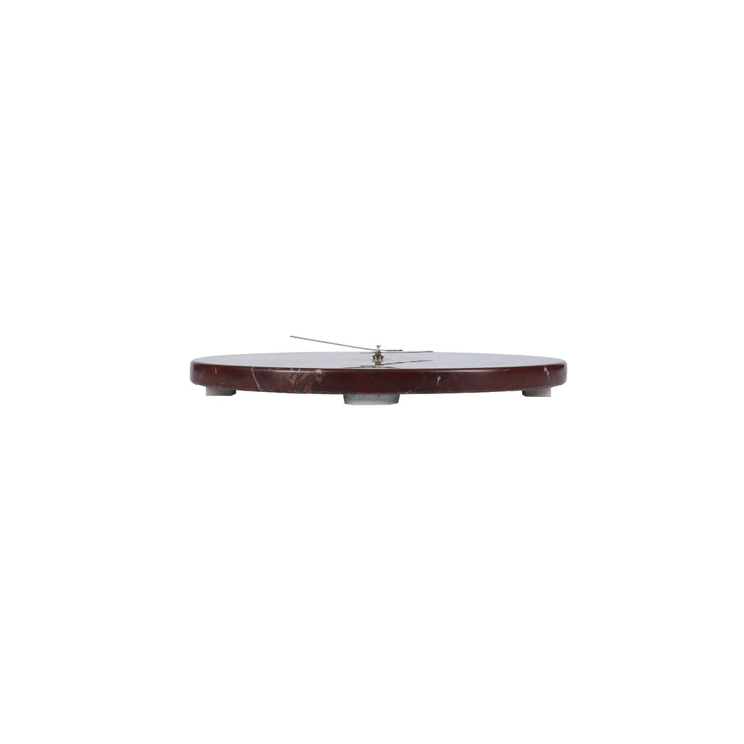 Salt &amp; Pepper - Wandklok 35cm red marble Zone