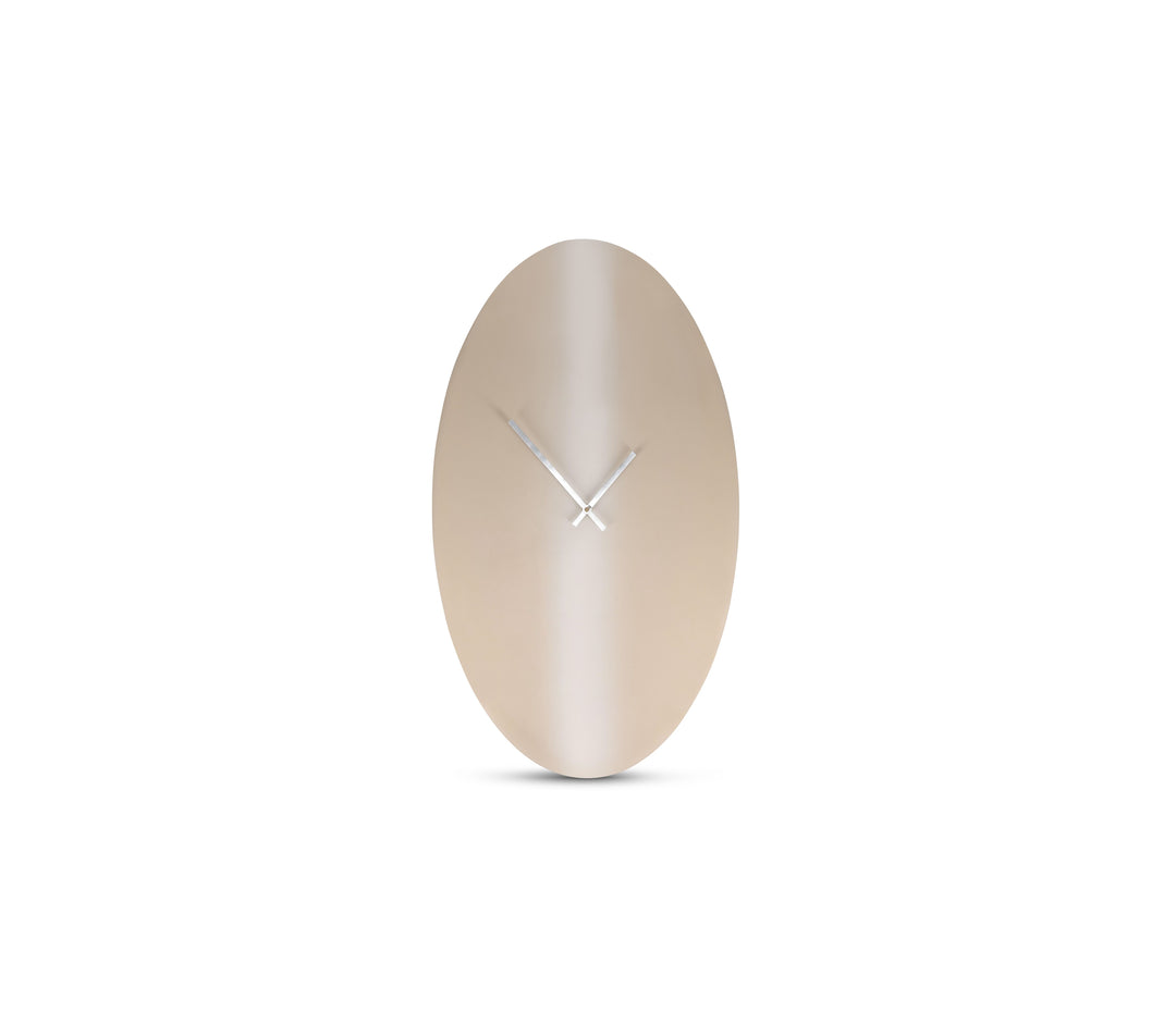 Salt &amp; Pepper - Wandklok 27xH46cm beige/Wit gradient Zone