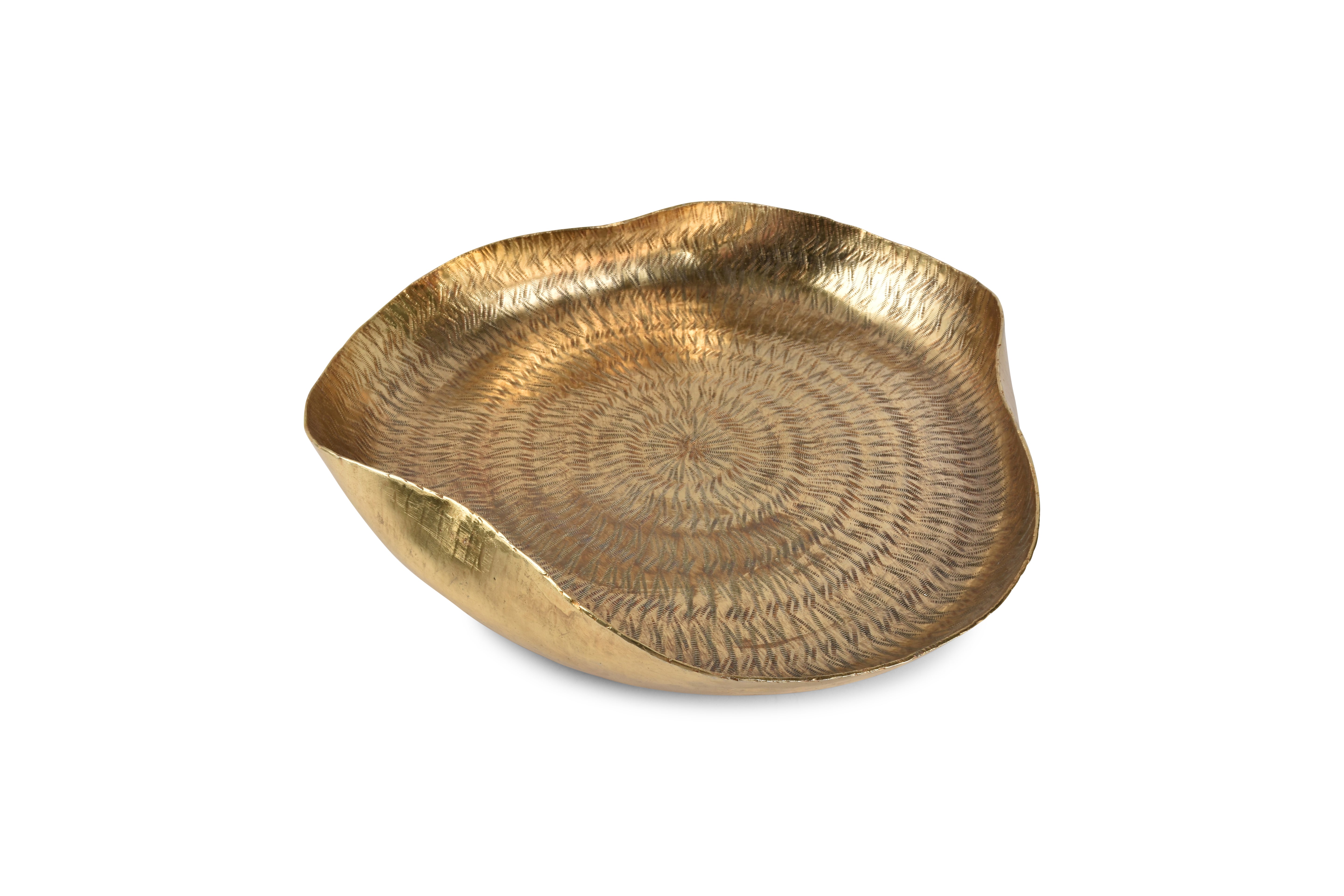 Sierschaal 37xH6,5cm goud Servo