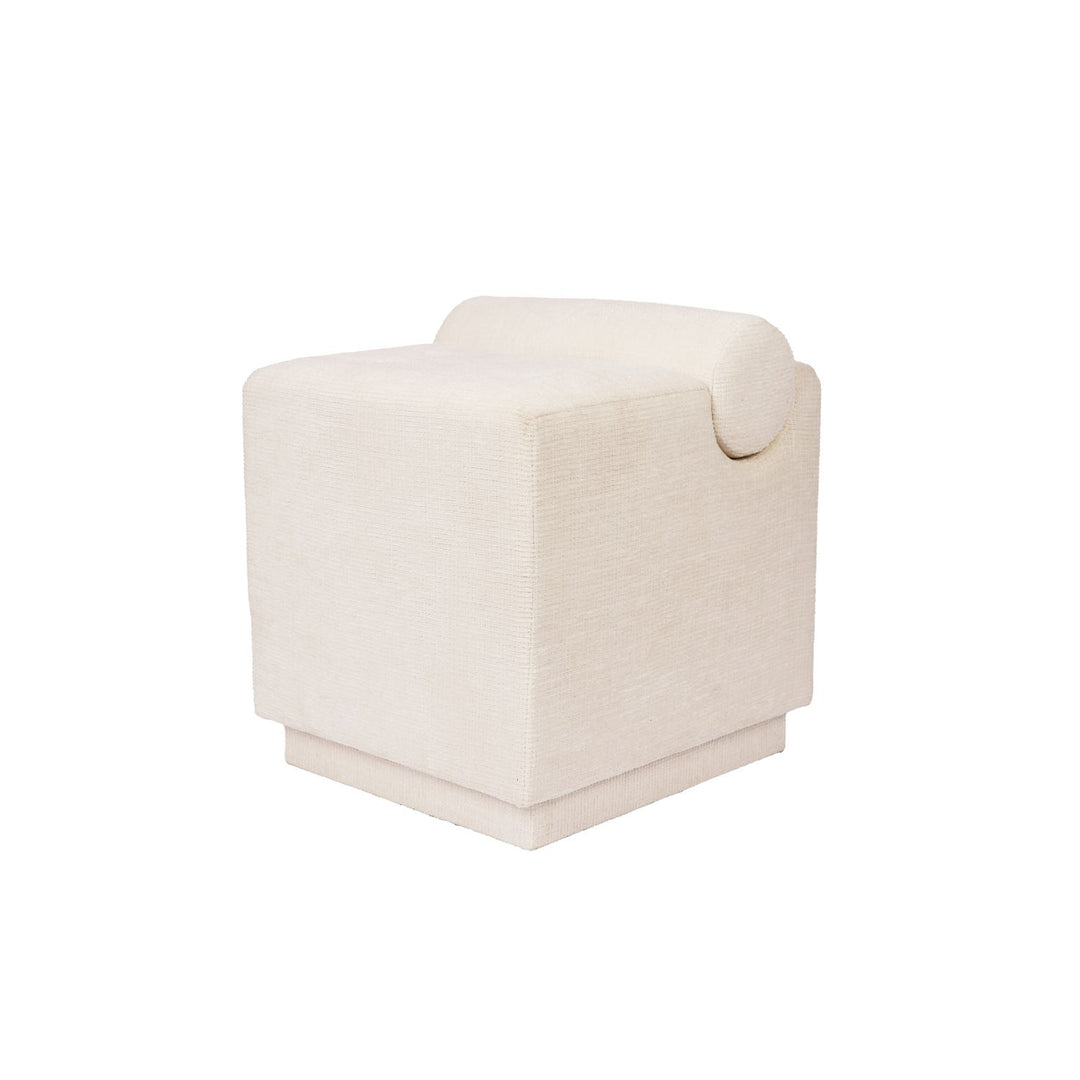 Salt &amp; Pepper - Poef 46x42xH49cm cloud beige Brume