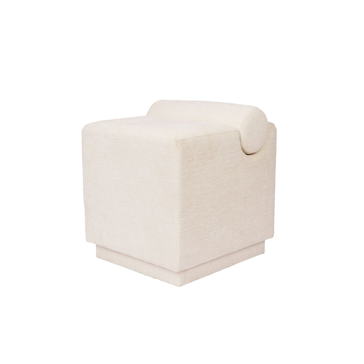 Salt &amp; Pepper - Poef 46x42xH49cm cloud beige Brume