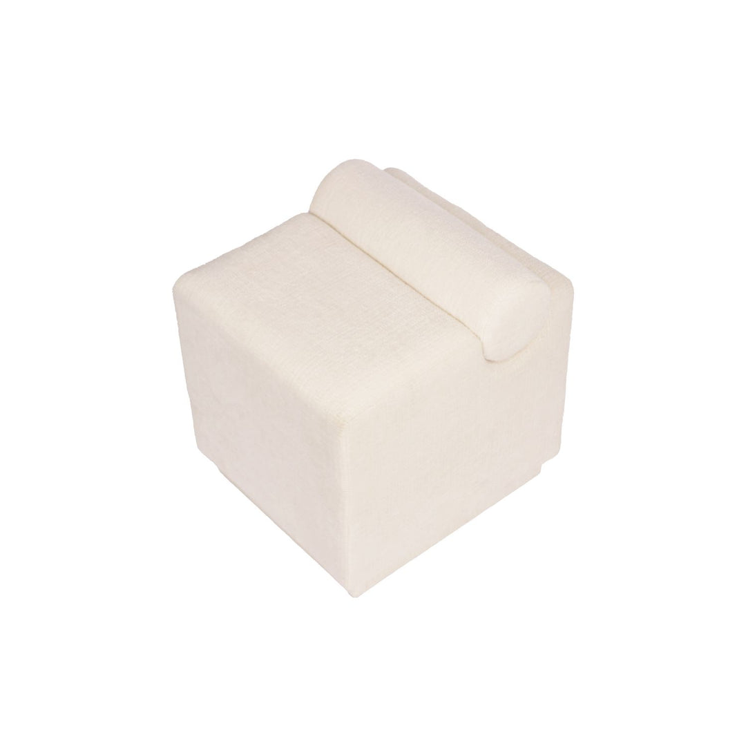 Salt &amp; Pepper - Poef 46x42xH49cm cloud beige Brume