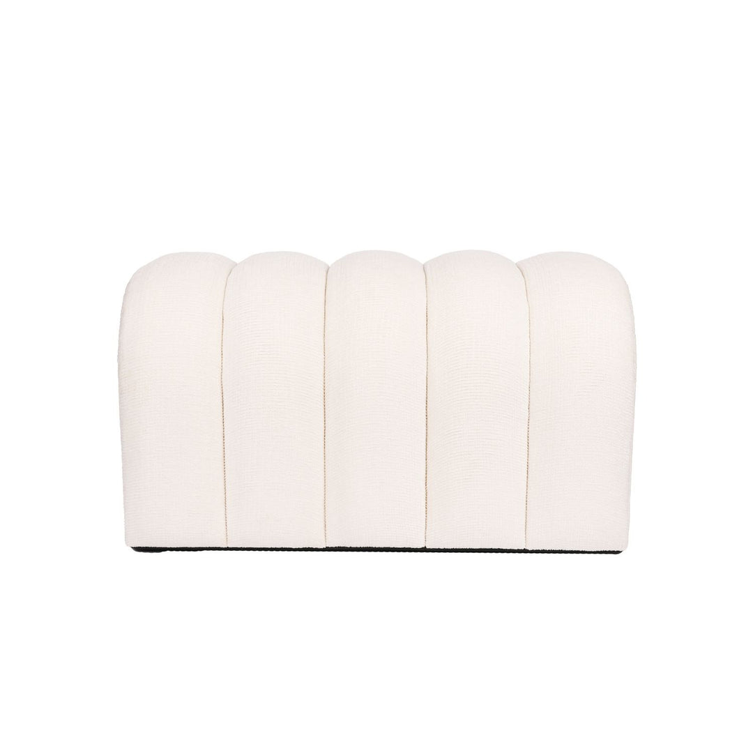 Salt &amp; Pepper - Poef 77x44xH43cm cloud beige Brume
