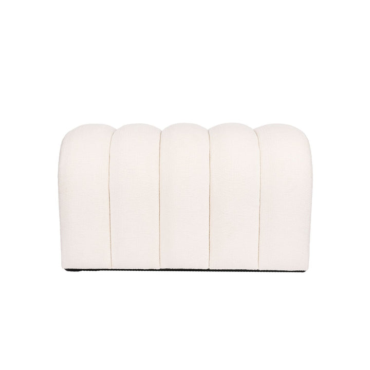 Salt &amp; Pepper - Poef 77x44xH43cm cloud beige Brume