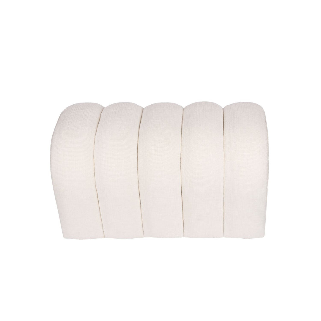 Salt &amp; Pepper - Poef 77x44xH43cm cloud beige Brume