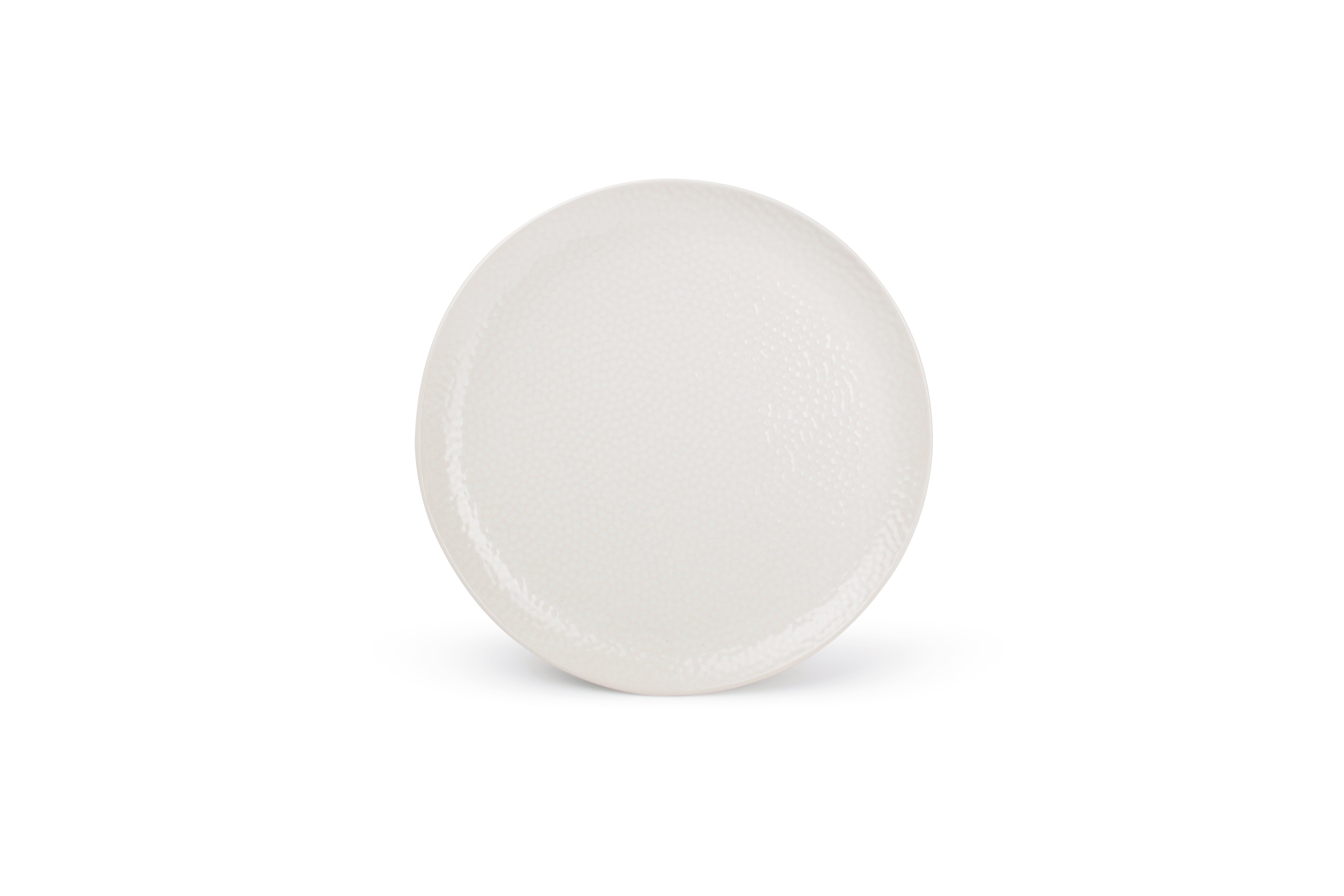 Plat bord 20,5cm wit Mielo