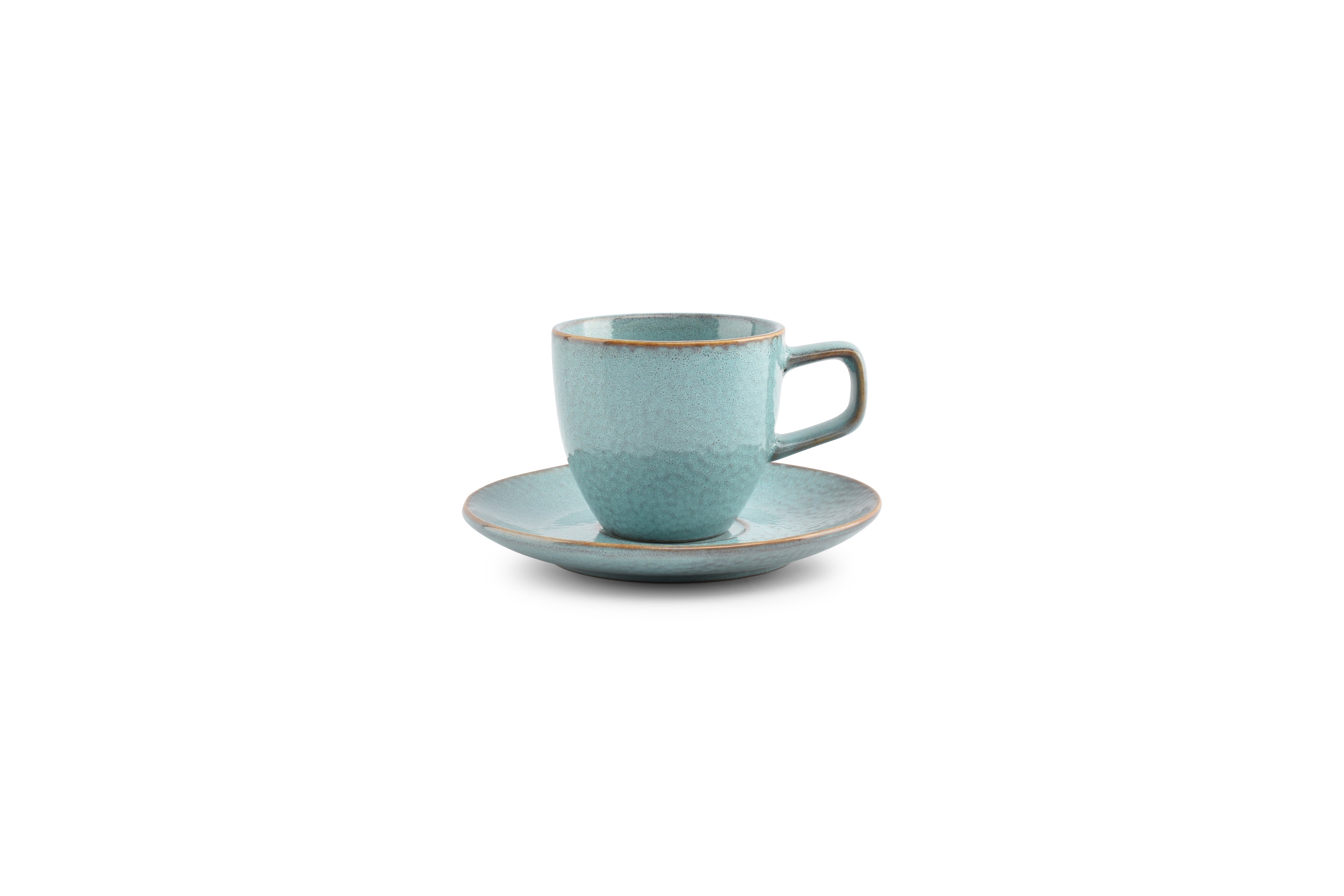Kop 20cl en schotel 14,5cm lagoon Mielo