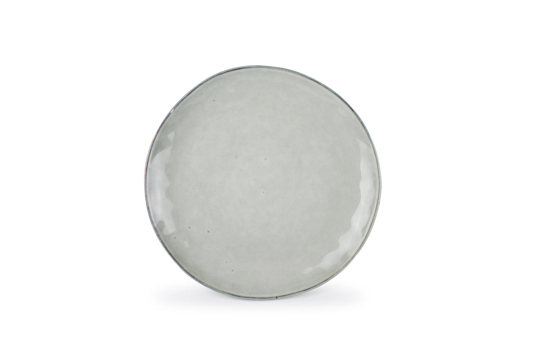 Salt &amp; Pepper - Plat bord 28cm coupe groen Artisan - Set van 4