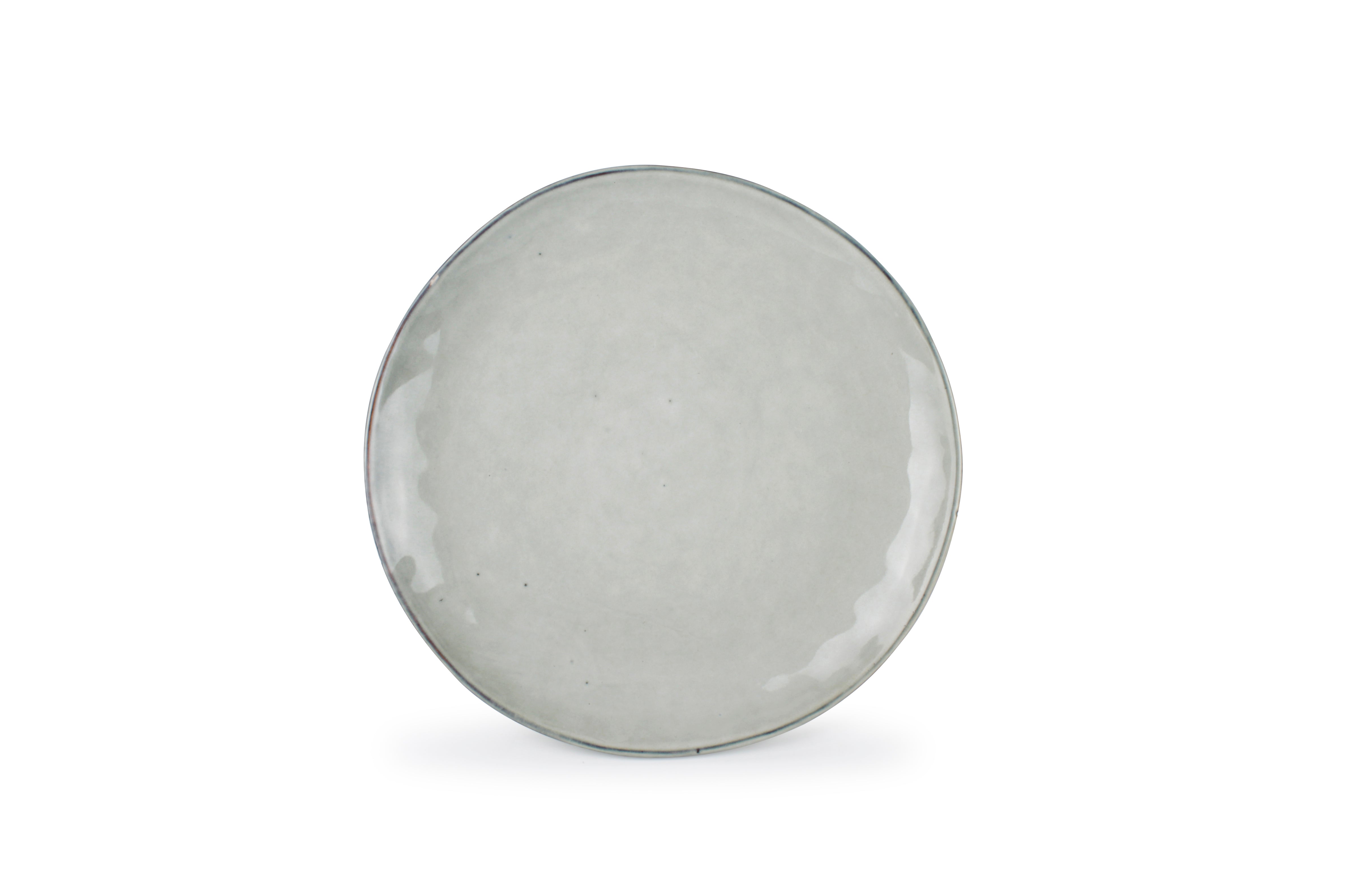 Plat bord 28cm coupe groen Artisan
