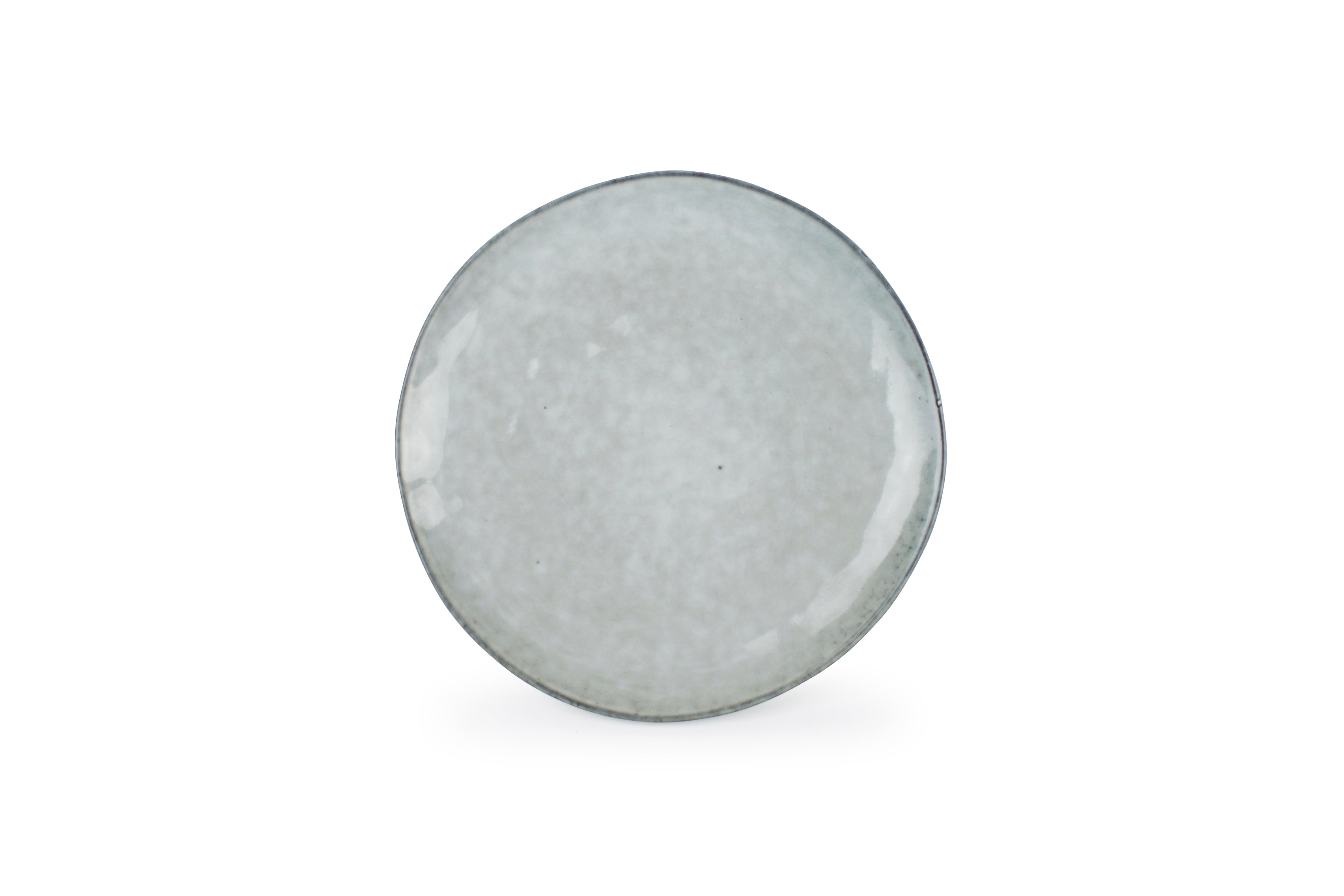 Plat bord 21cm coupe groen Artisan