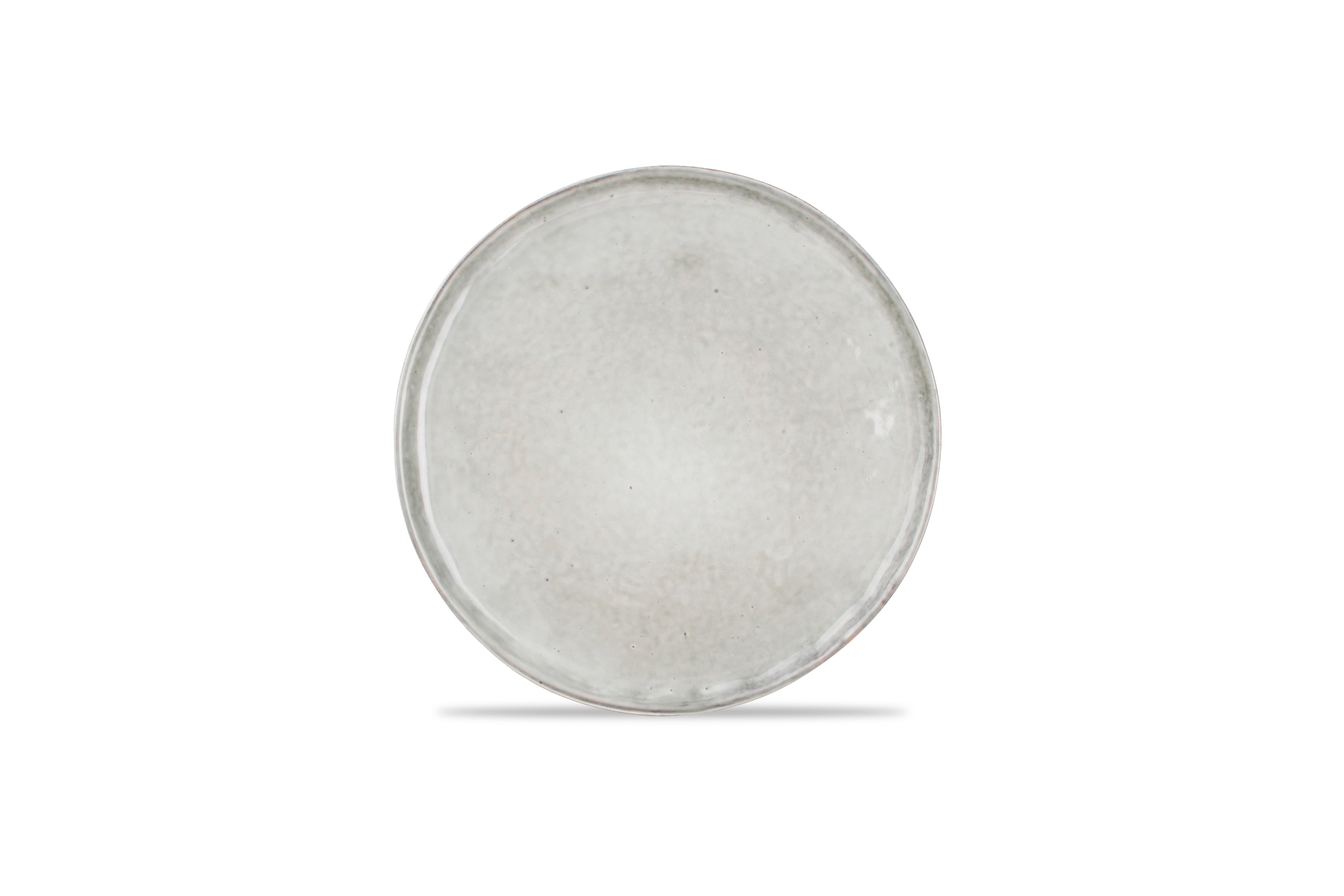Plat bord 21cm groen Artisan