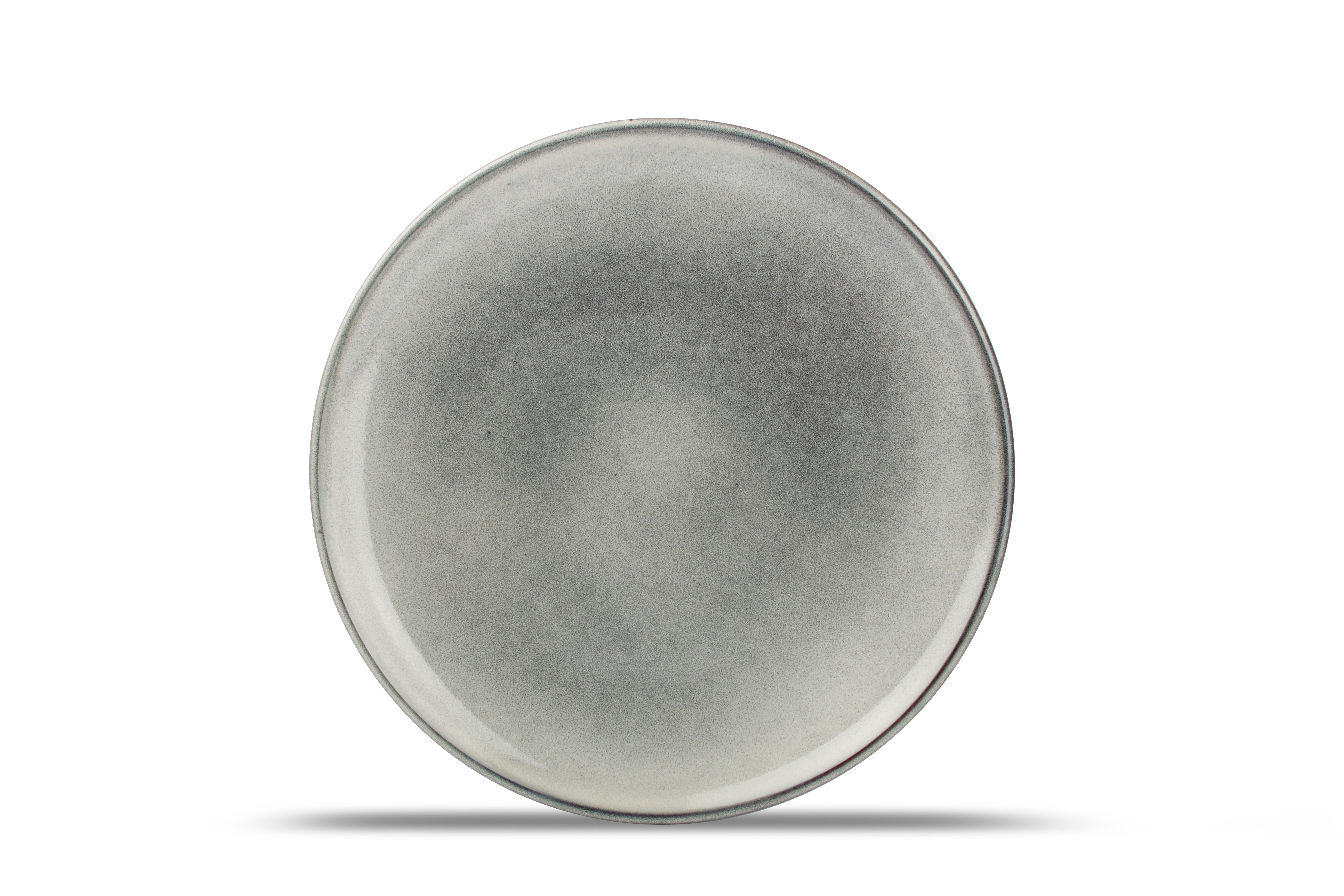 Plat bord 26cm groen/blauw Meridian