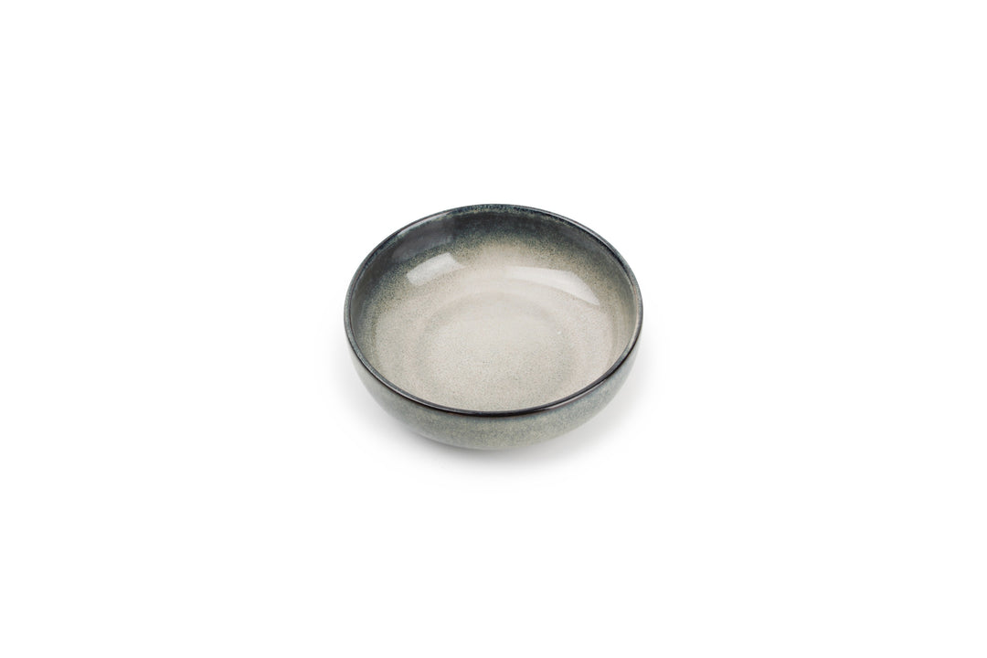 Salt &amp; Pepper - Kom 13xH4cm groen/blauw Meridian - Set van 4