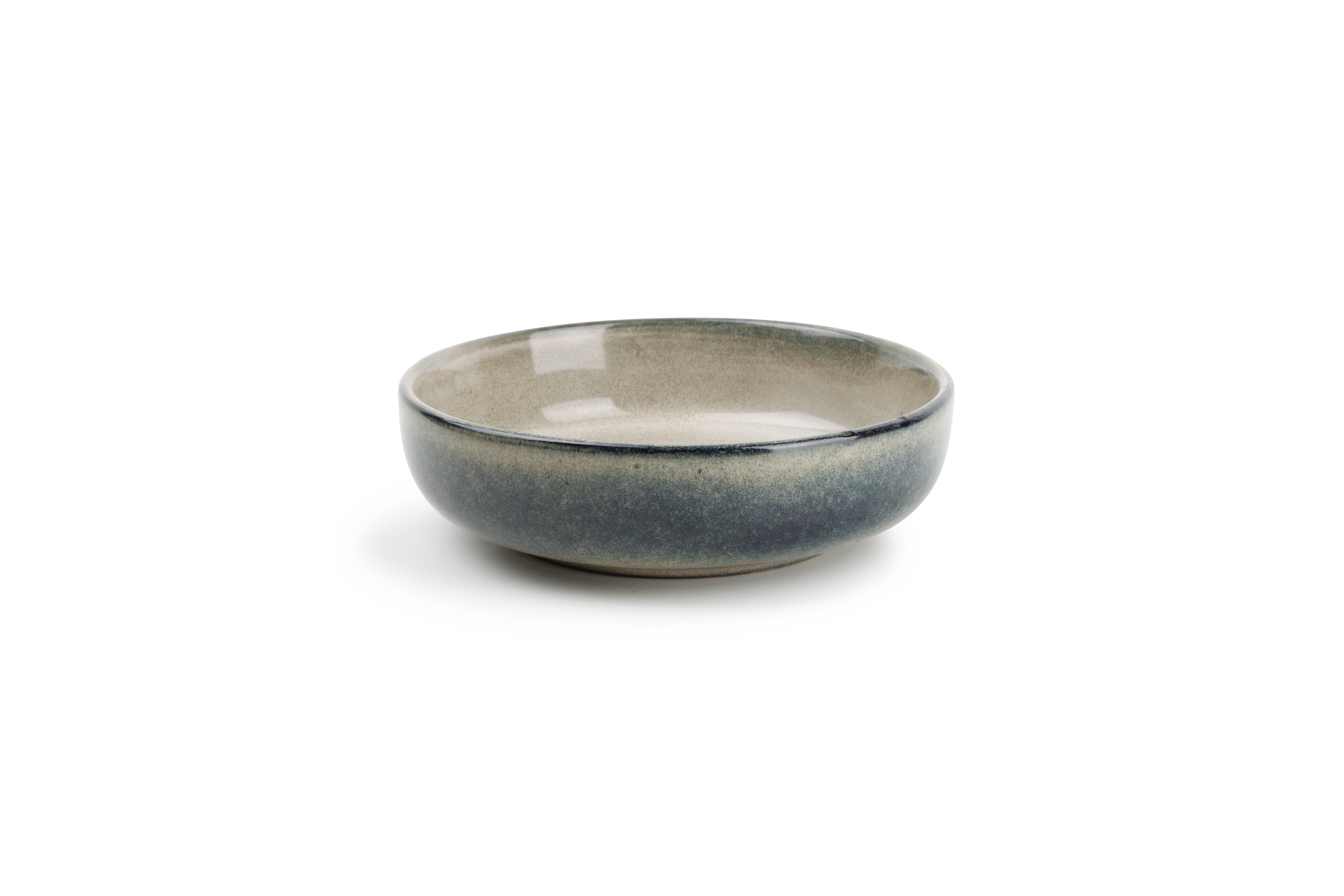 Kom 17,5xH5cm groen/blauw Meridian