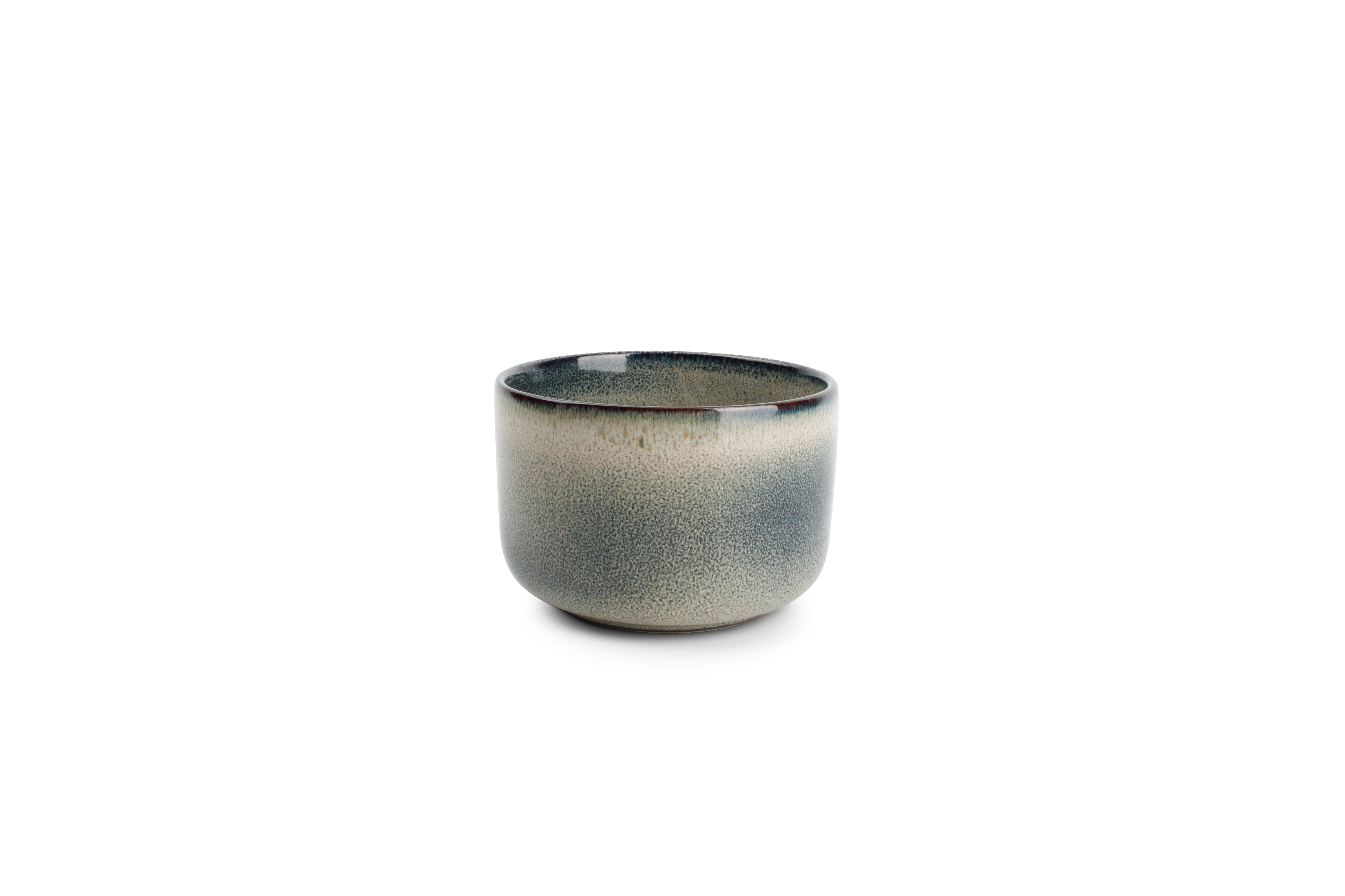Kom 12xH8cm groen/blauw Meridian