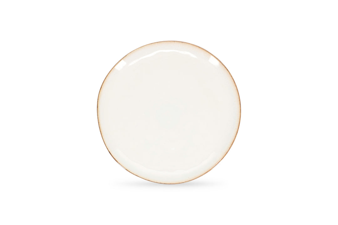 Salt &amp; Pepper - Plat bord 28cm coupe wit Artisan - Set van 4