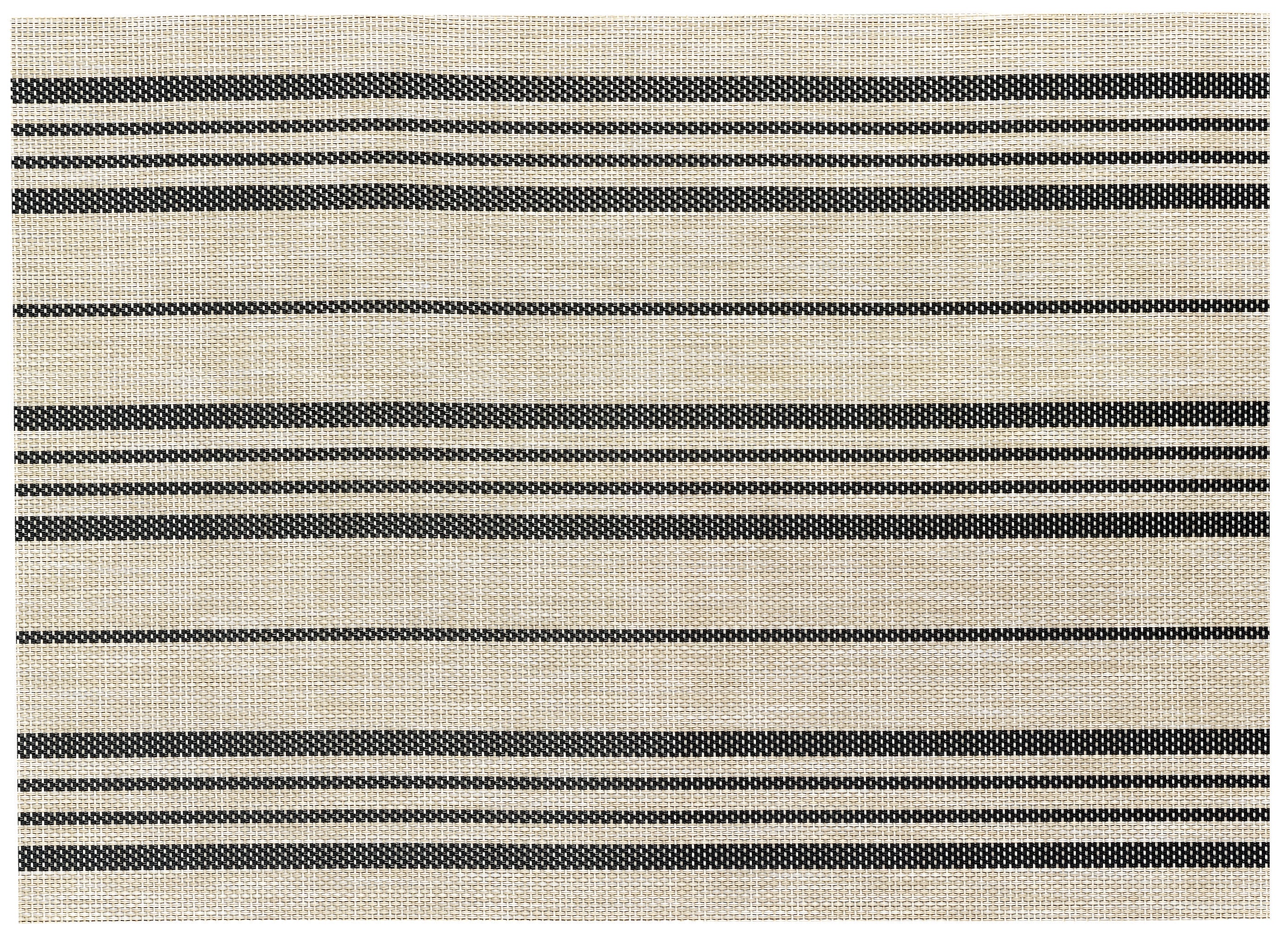 Sina placemat set Naturel/Noir 33 X 45