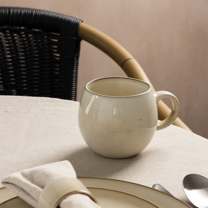 Salt &amp; Pepper - Beker 45cl rond ivoor Meridian