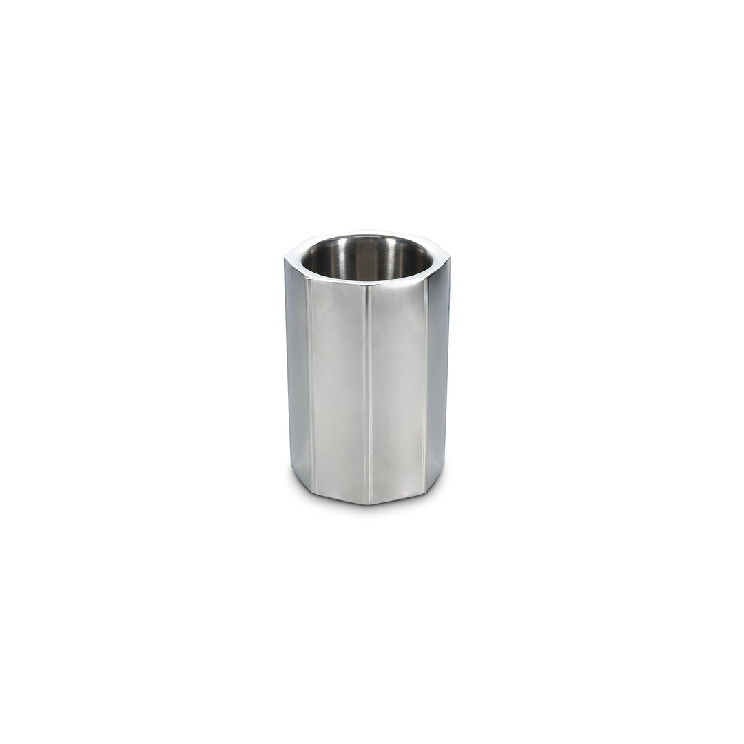 Salt &amp; Pepper - Wijnkoeler 13xH20cm dubbelwandig zilver Nox