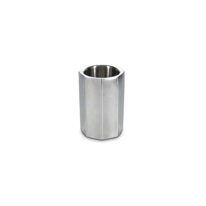 Salt &amp; Pepper - Wijnkoeler 13xH20cm dubbelwandig zilver Nox