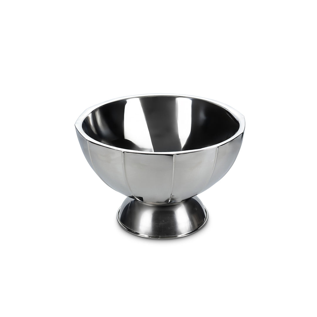 Salt &amp; Pepper - Champagnekoeler teil 32xH21cm dubbelwandig zilver Nox