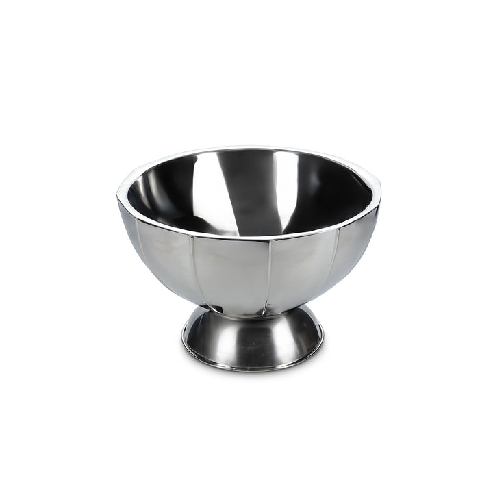 Salt &amp; Pepper - Champagnekoeler teil 32xH21cm dubbelwandig zilver Nox