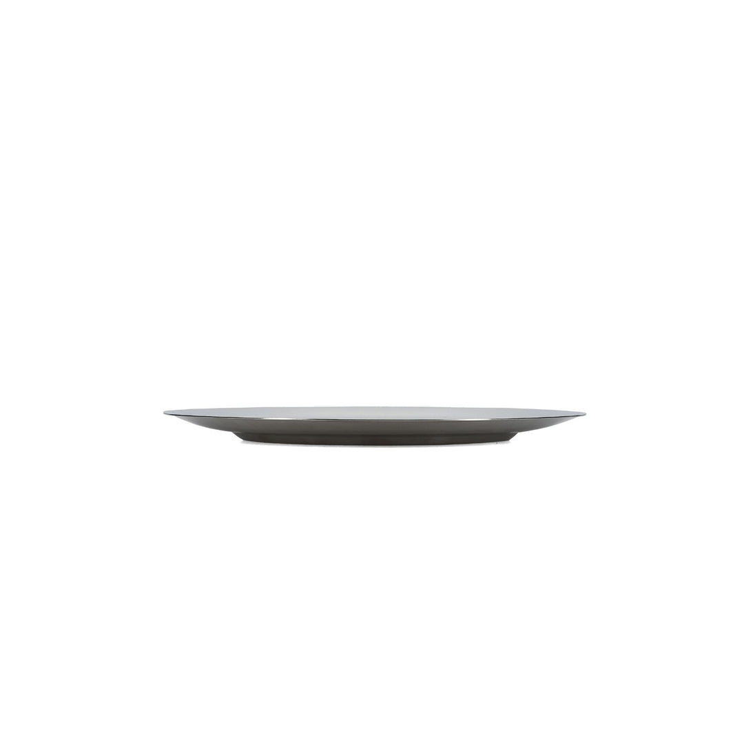 Salt &amp; Pepper - Plat bord 26/16,5cm chrome Oryn