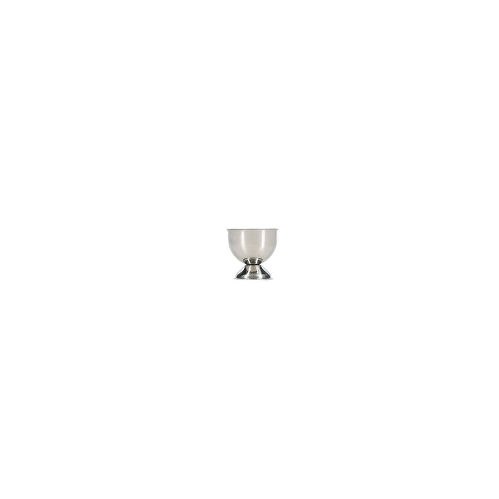 Salt &amp; Pepper - Eierdop 5xH4,5cm chrome Oryn - set van 4