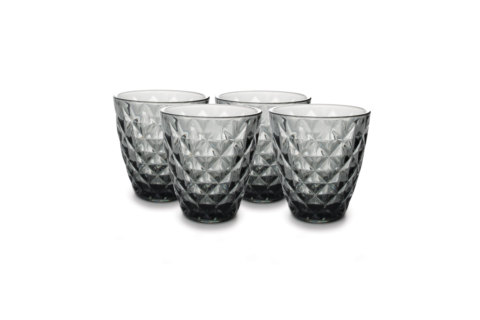 Salt & Pepper - Glas 22cl grijs Prisma - set/4