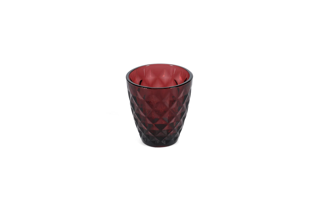 Salt &amp; Pepper - Glas 22cl burgundy Prisma (set van 4)