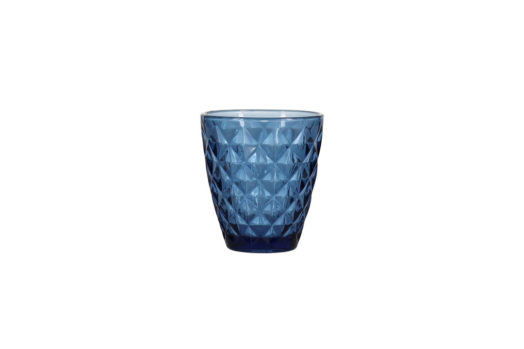 Salt &amp; Pepper - Glas 22cl donkerblauw Prisma (set van 4)