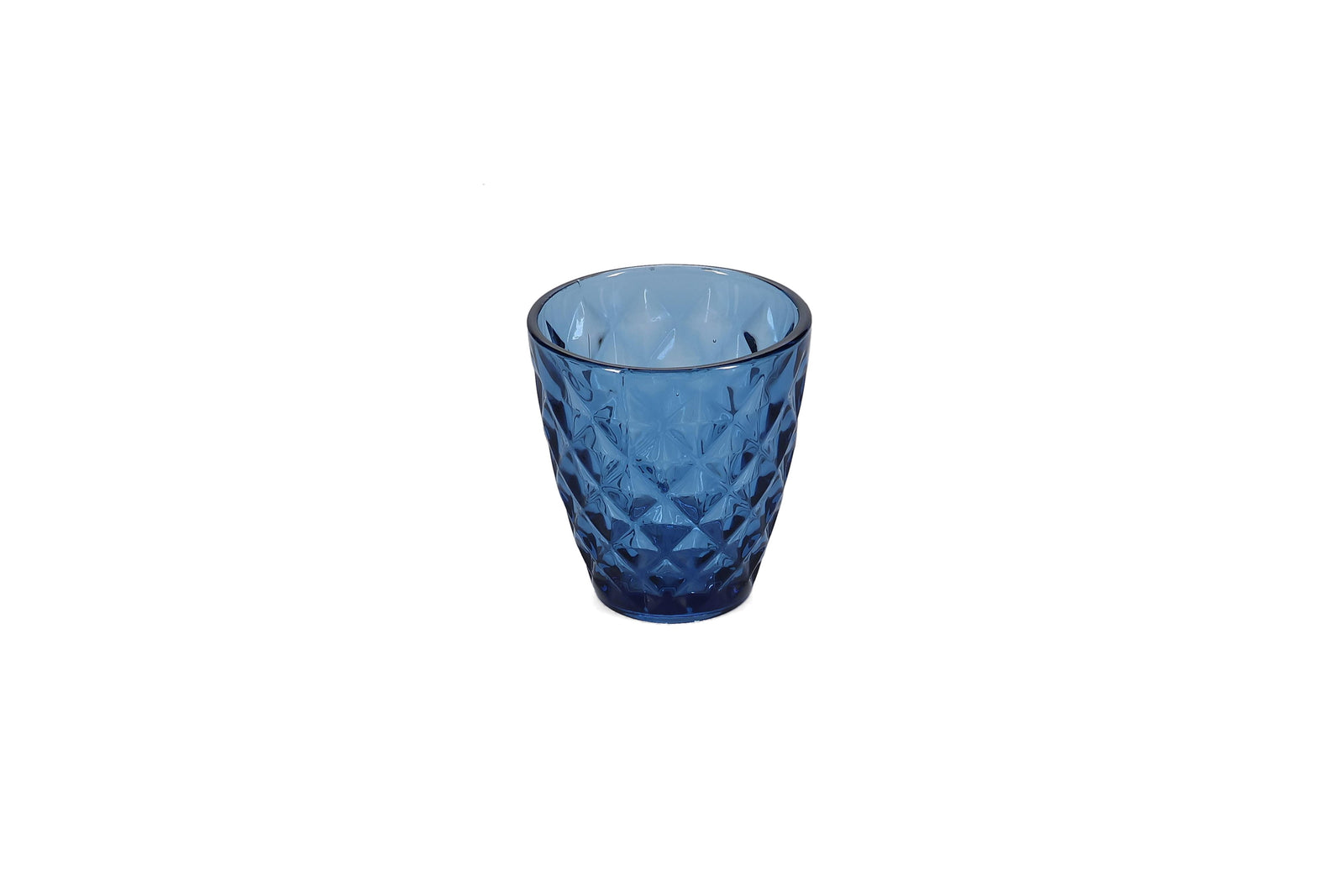 Salt & Pepper - Glas 22cl donkerblauw Prisma (set van 4)