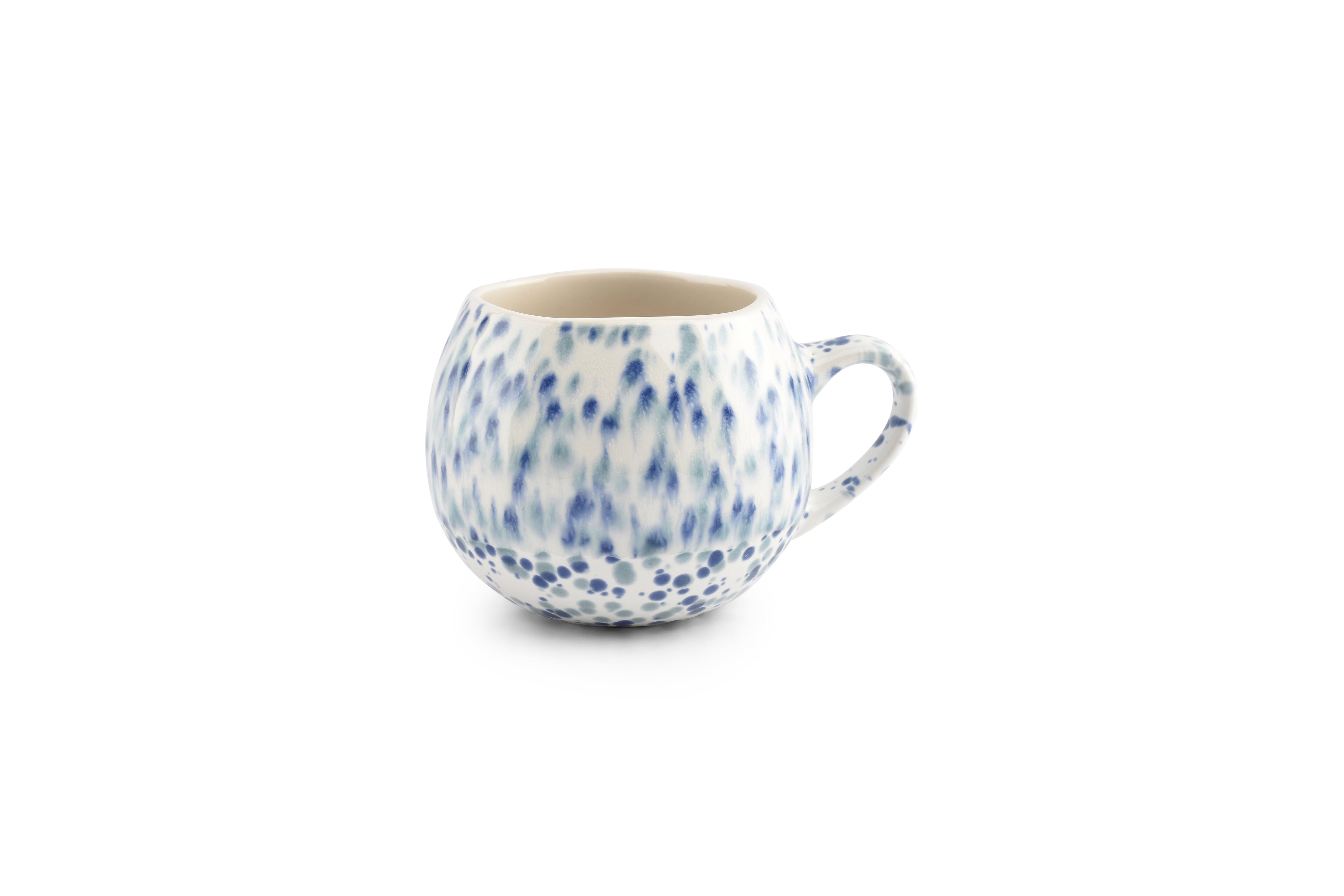 Beker 46cl dotted blue Muggies