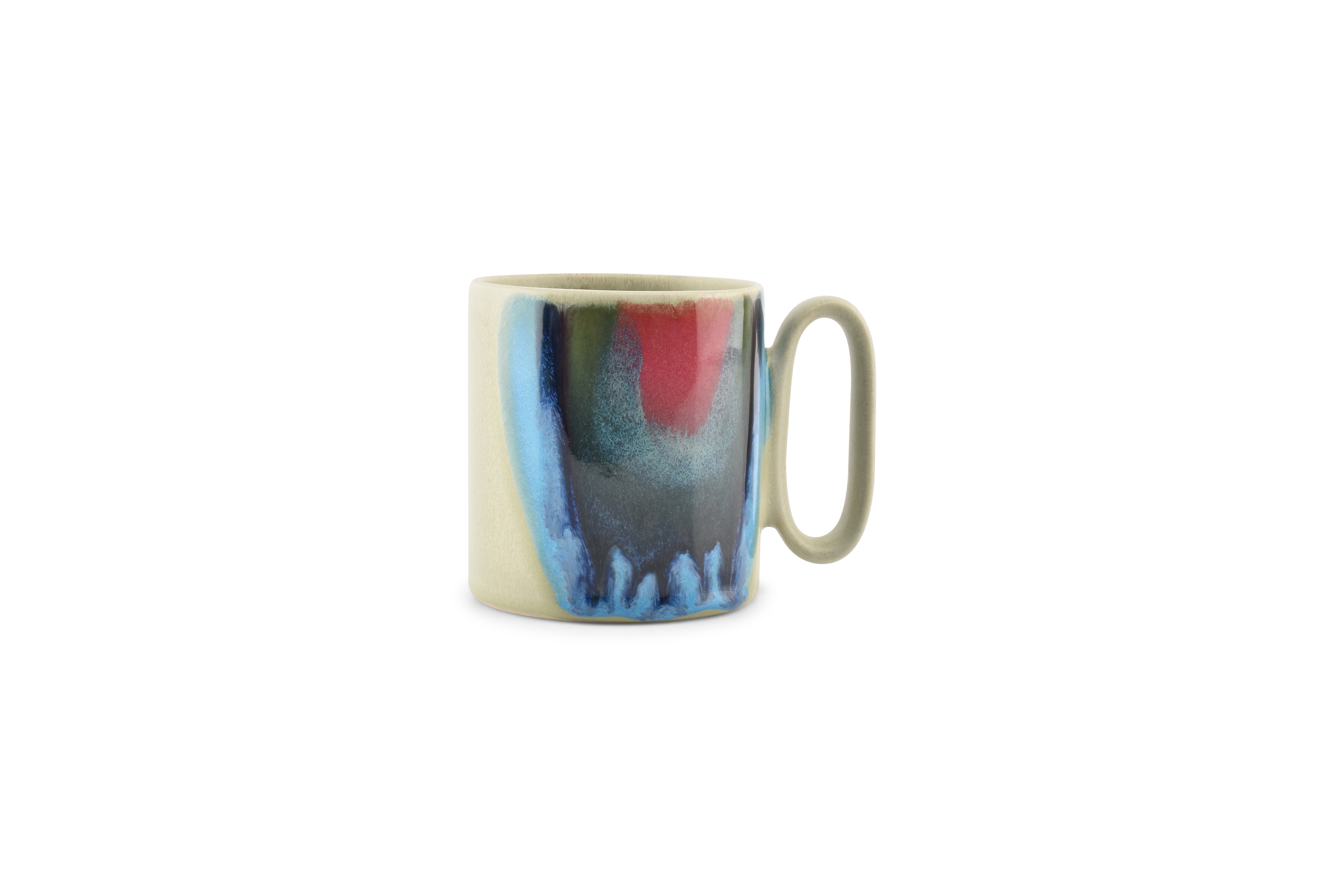 Beker 39cl green/rainbow Paint