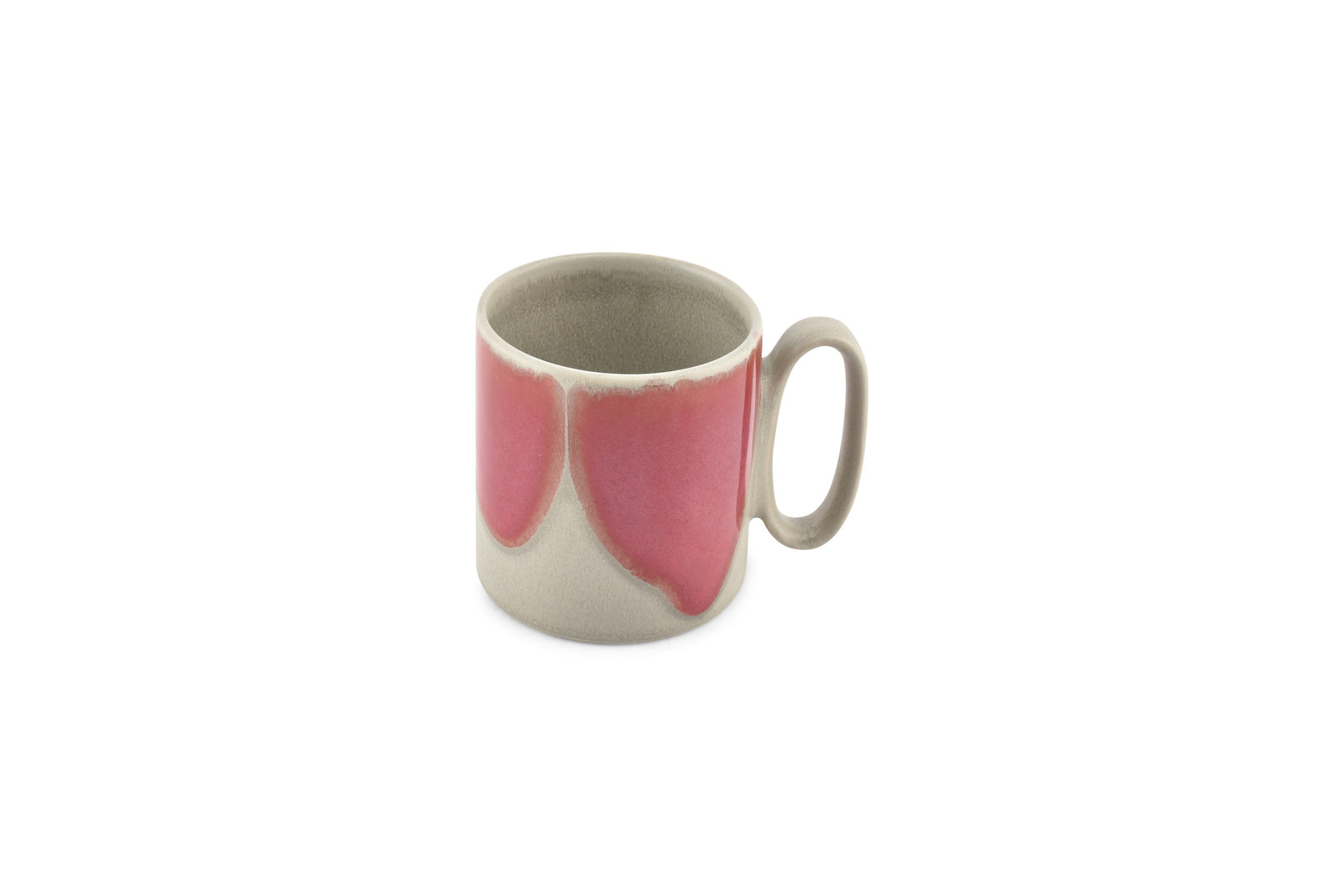 Salt & Pepper - Beker 39cl grey/pink Paint - Set van 4