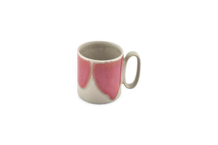 Salt &amp; Pepper - Beker 39cl grey/pink Paint - Set van 4