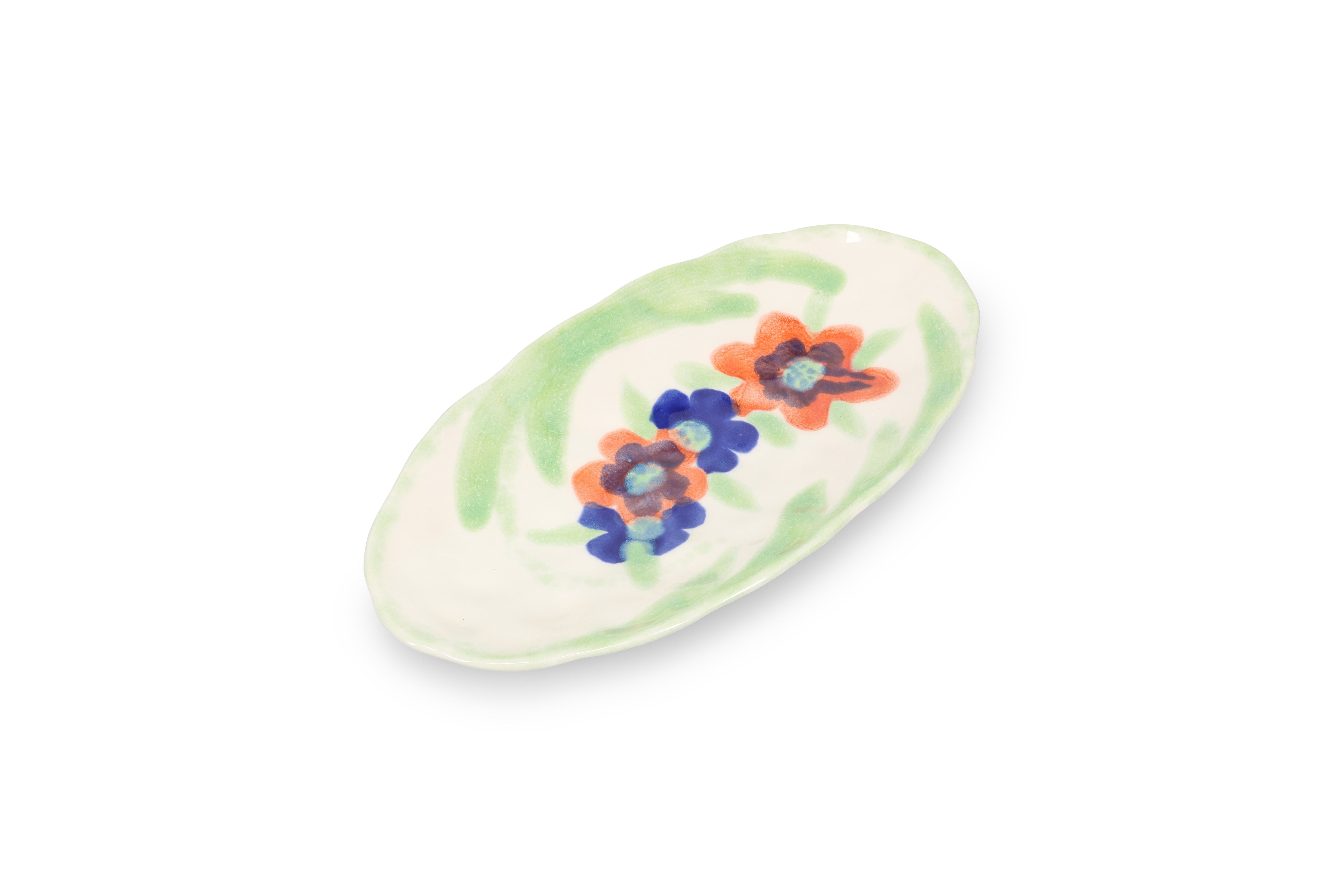 Serveerschaal 30,5x15,5cm Fleur