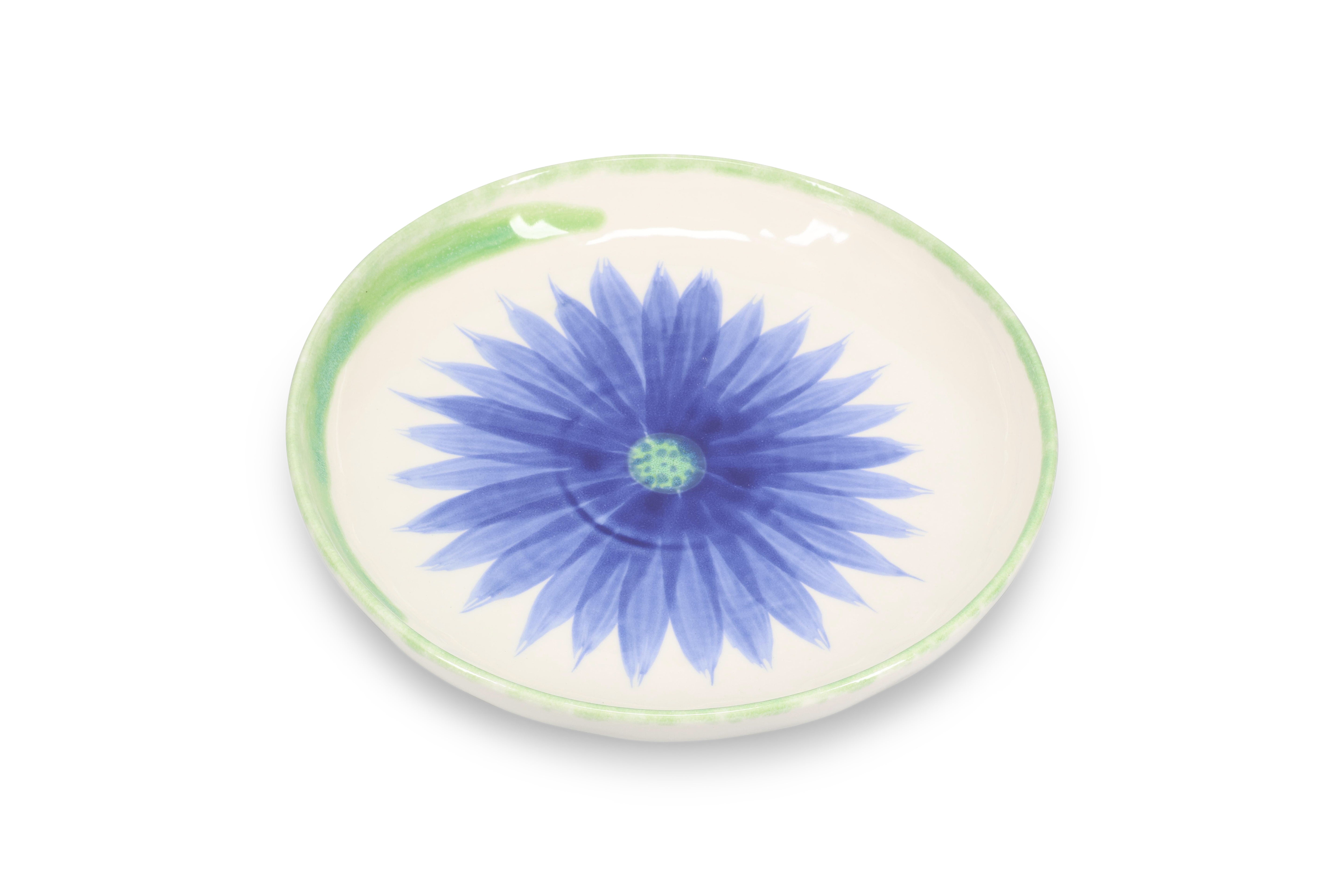 Kom 29,5xH5cm Fleur