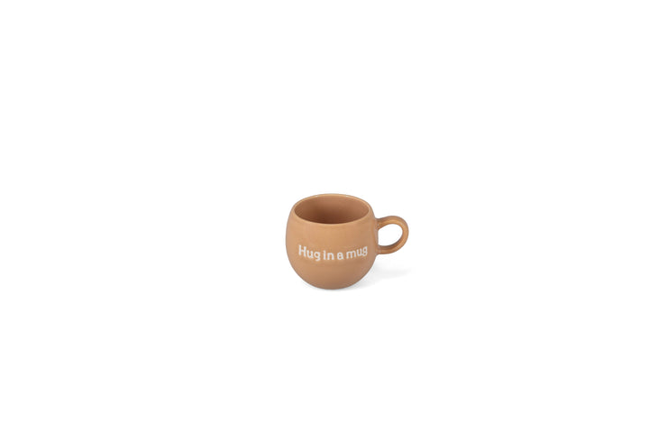 Salt &amp; Pepper - Beker 42cl "Hug in a mug" bruin Muggies