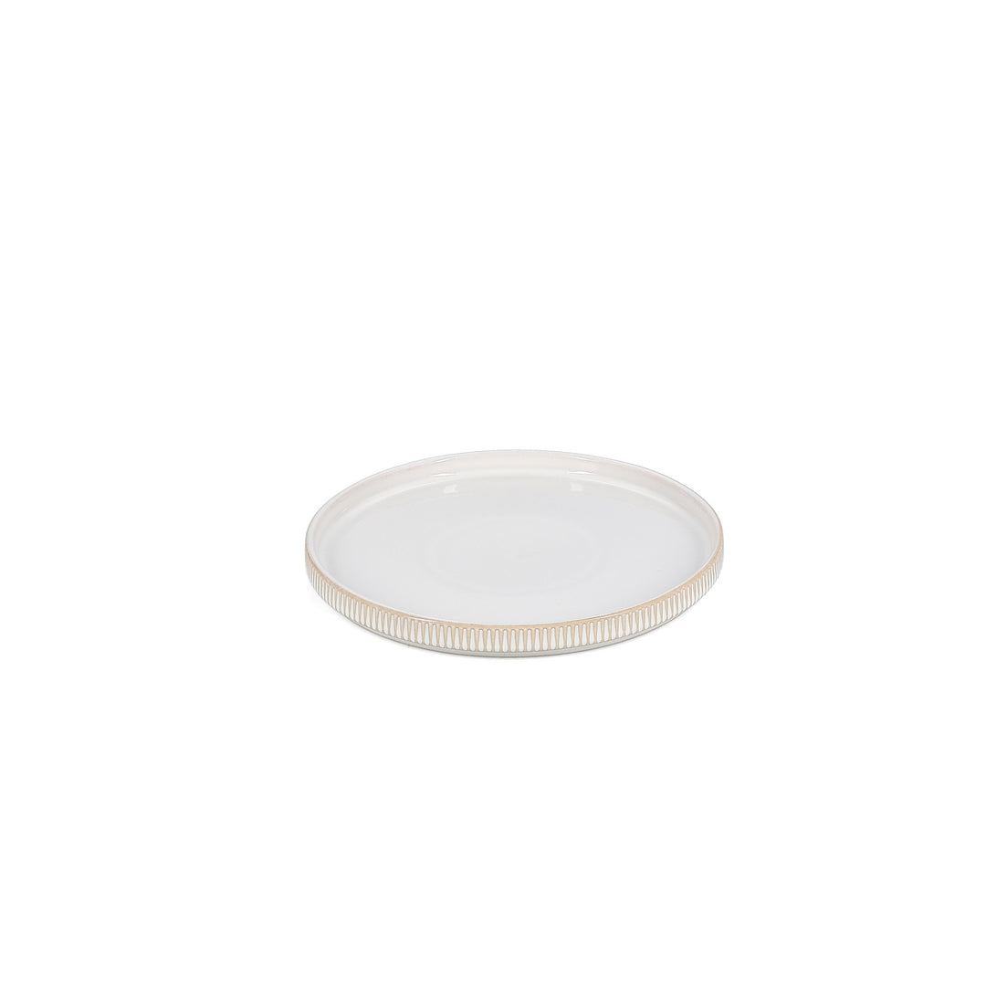Salt &amp; Pepper - Plat bord 20,5xH2cm beige Silva
